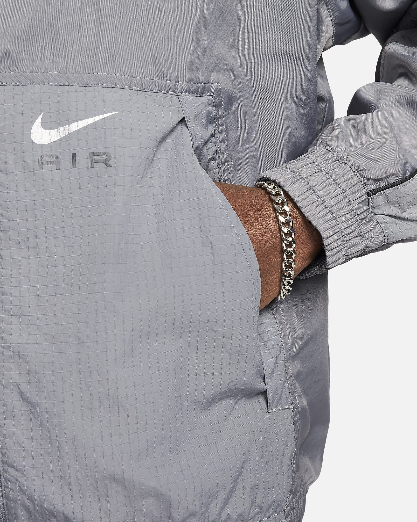 nike air men's woven jacket