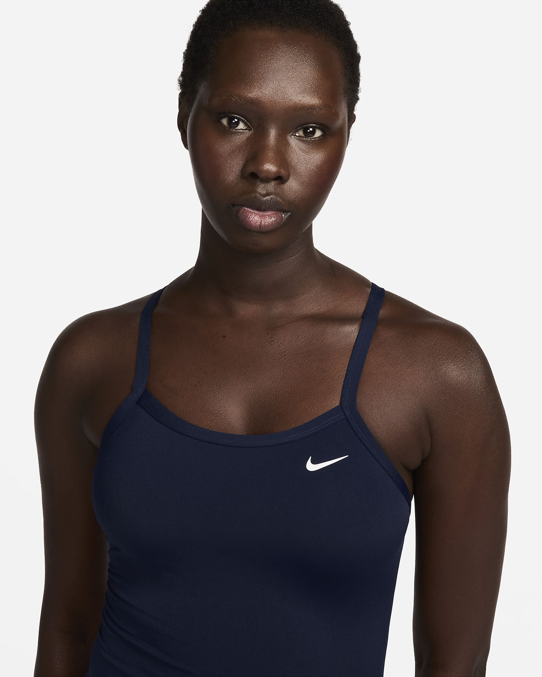 Nike HydraStrong Racerback One-Piece Swimsuit - Midnight Navy