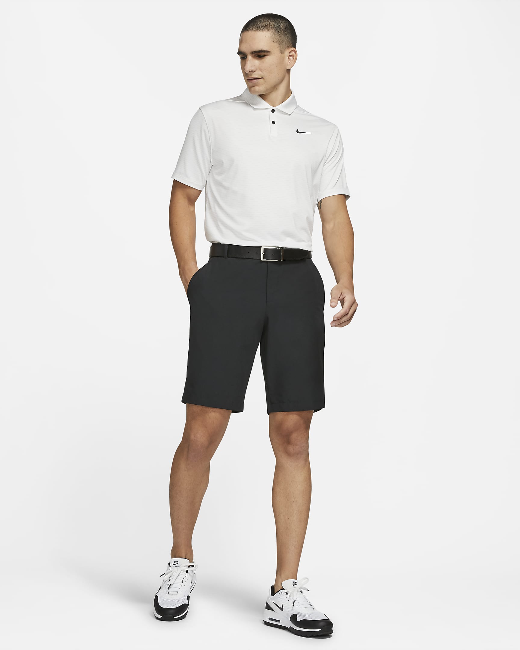 Nike Dri-FIT-golfshorts til mænd - sort/sort