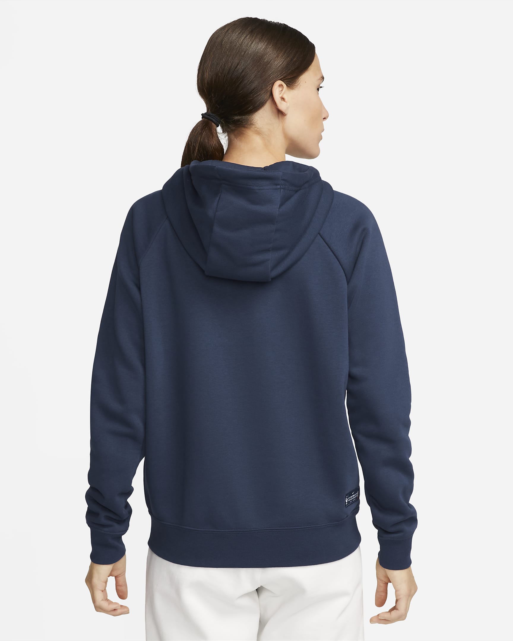 FFF Essential Women's Fleece Pullover Hoodie. Nike IE