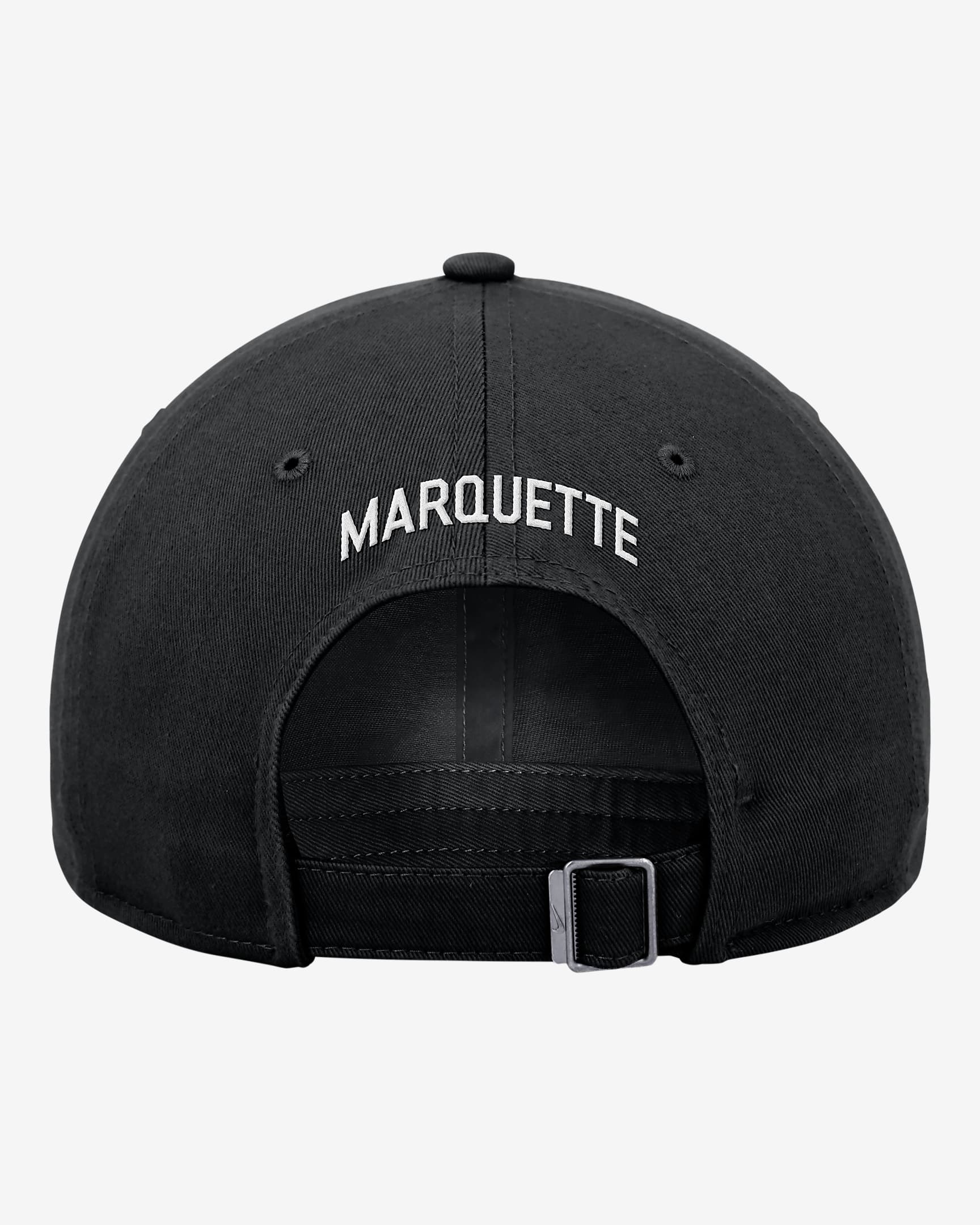 Gorra universitaria Nike Marquette - Negro