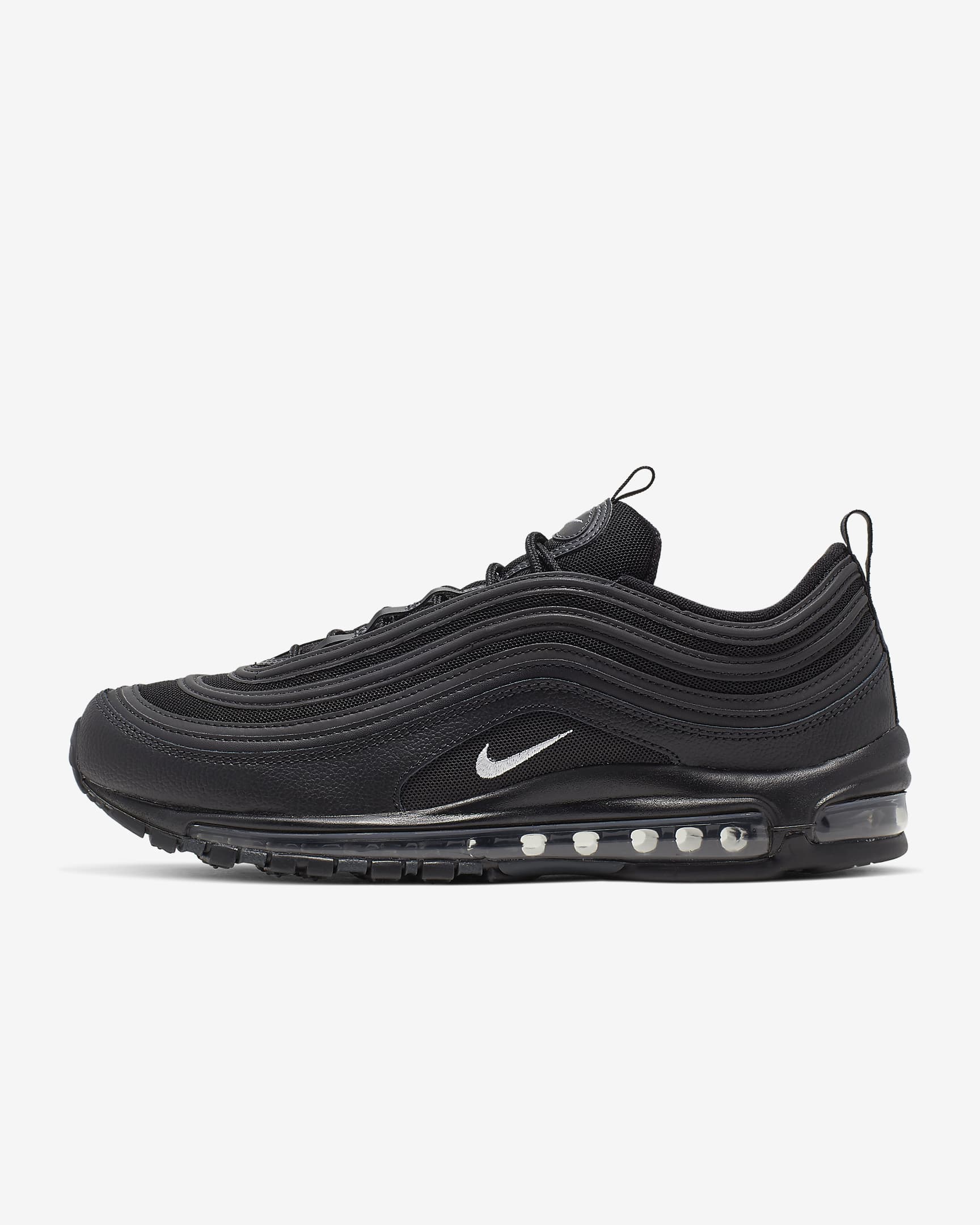 Nike Air Max 97 男鞋 - 黑色/Anthracite/白色