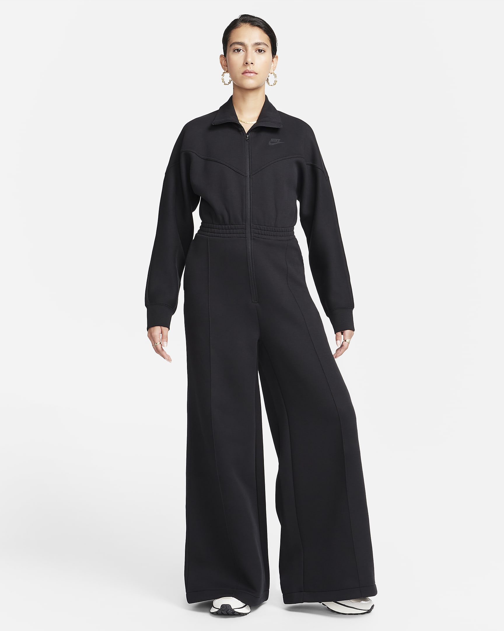 Nike Sportswear Tech Fleece Windrunner Women's Jumpsuit - Black/Black