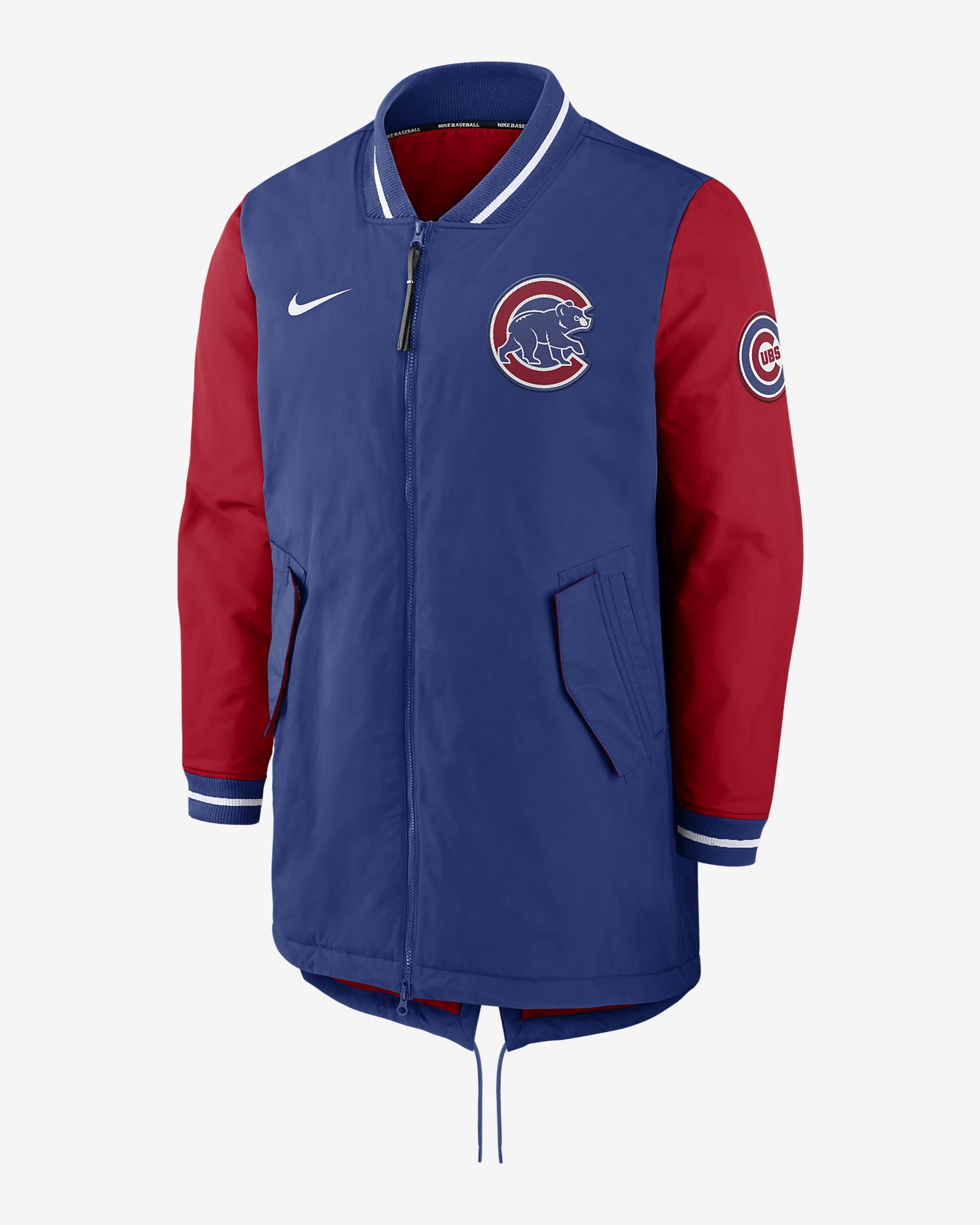 Nike Gym (MLB Chicago Cubs) Women's Full-Zip Hoodie