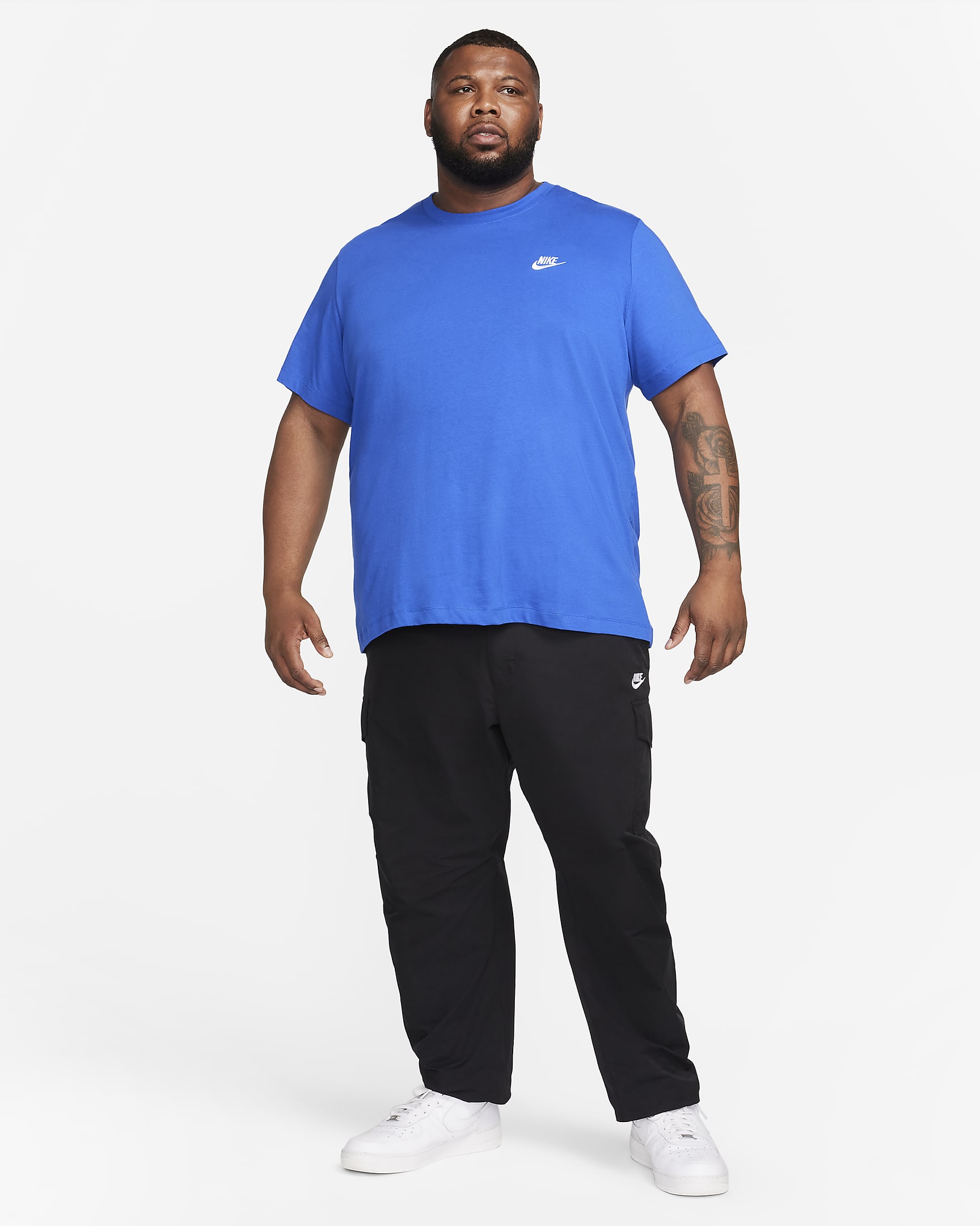 Nike Sportswear Club Men's T-Shirt - Game Royal