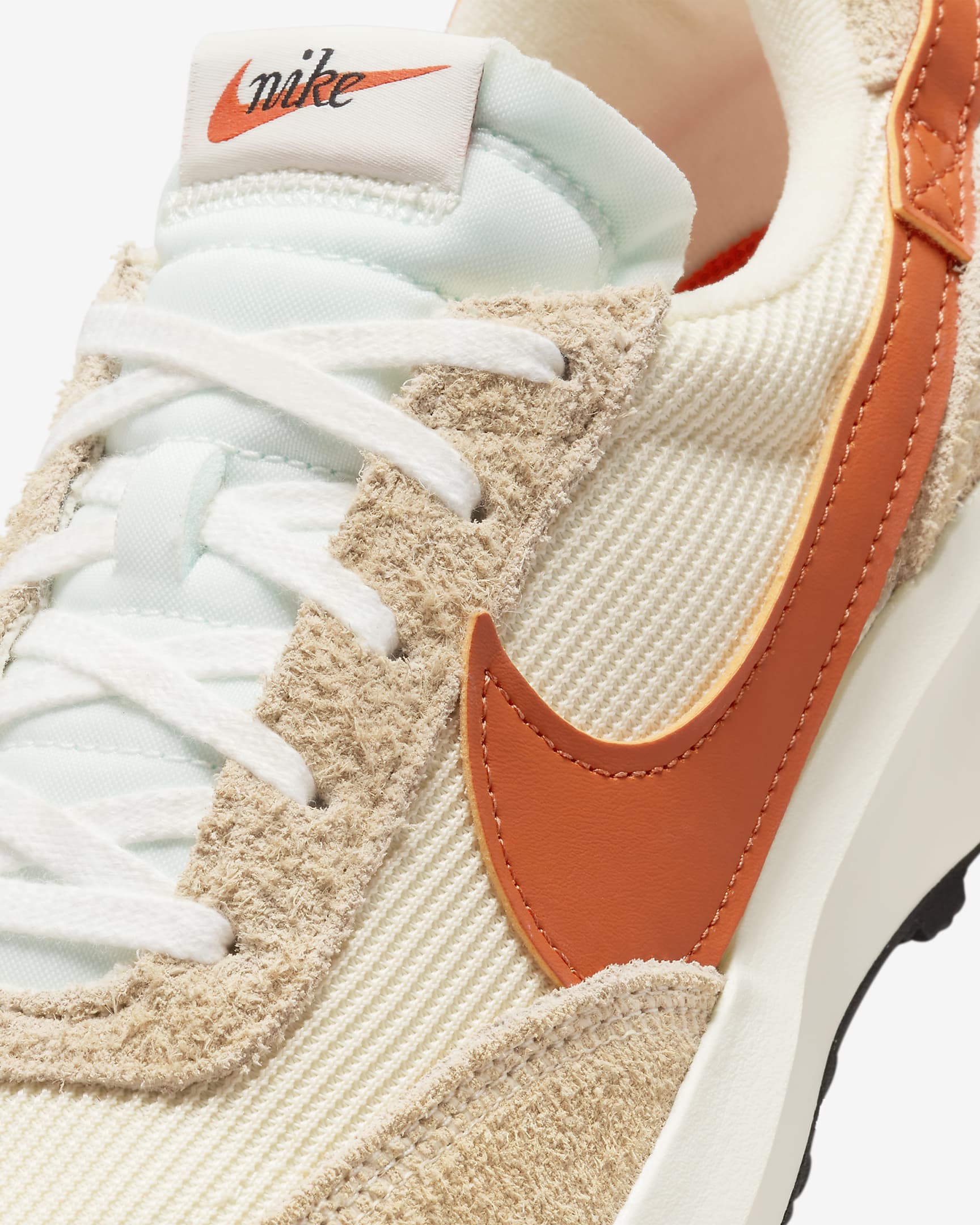 Nike Waffle Debut Vintage Women's Shoes - Muslin/Coconut Milk/Black/Campfire Orange