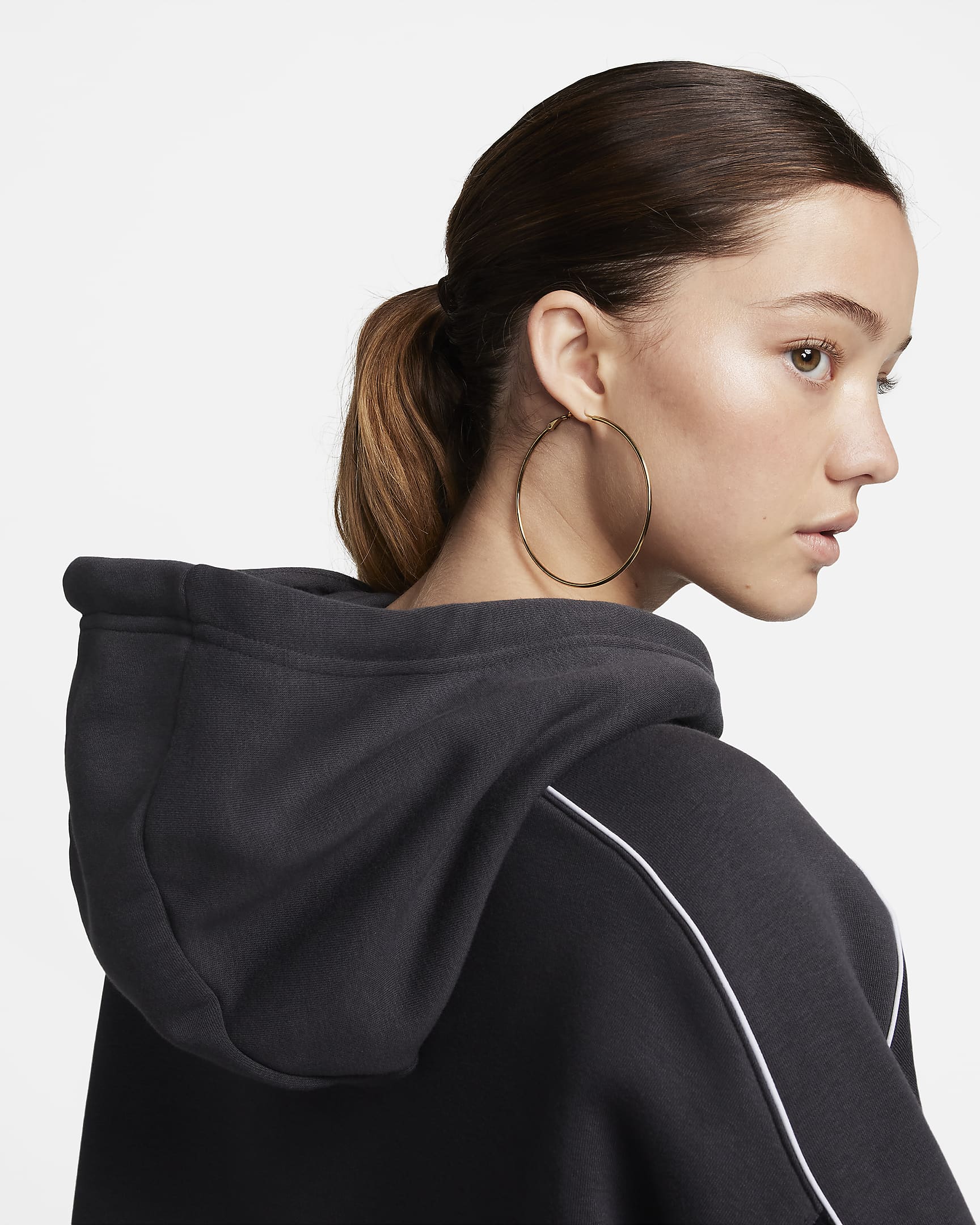 nike fleece hoodie damen