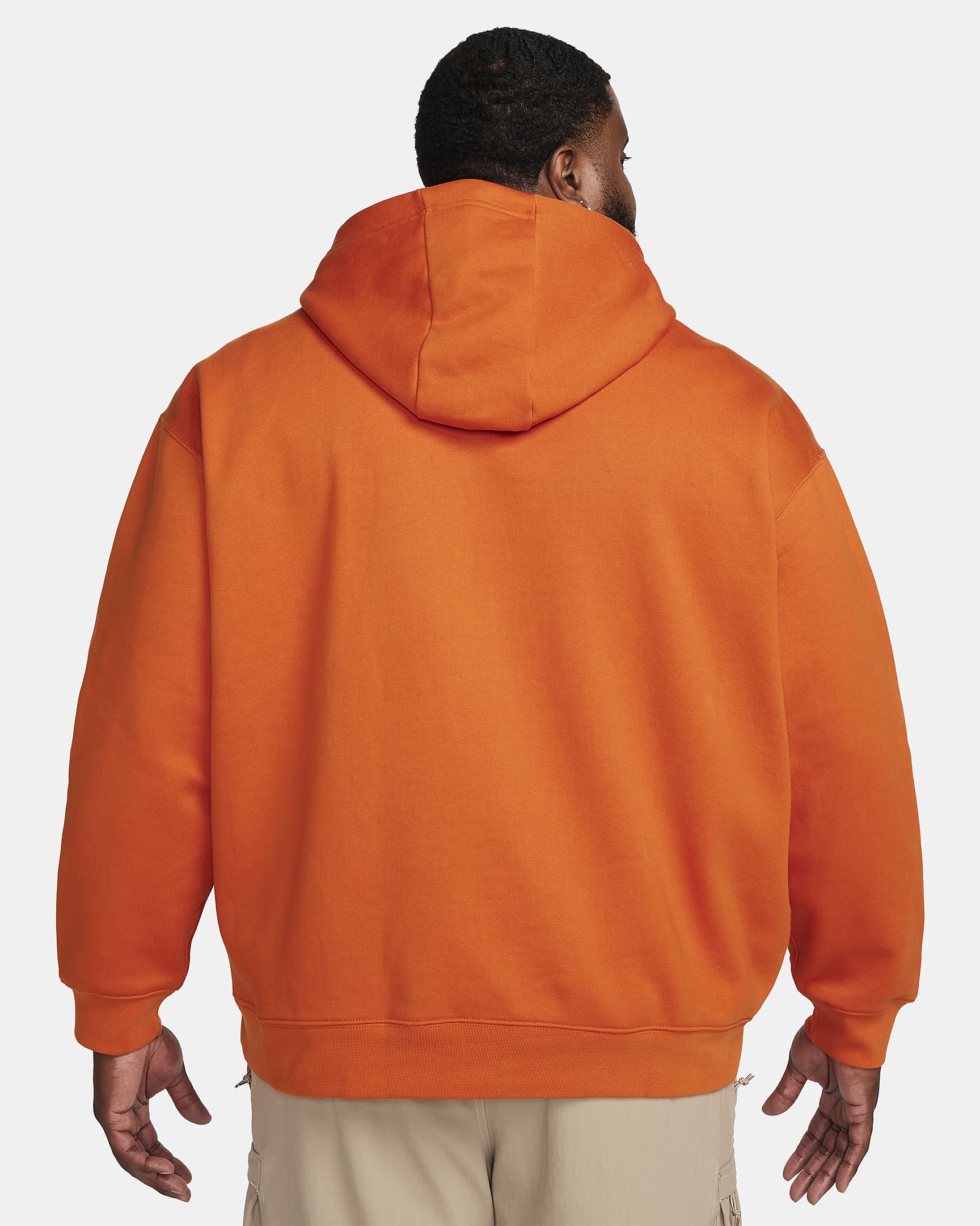 Nike ACG Therma-FIT Fleece Pullover Hoodie - Campfire Orange/Summit White