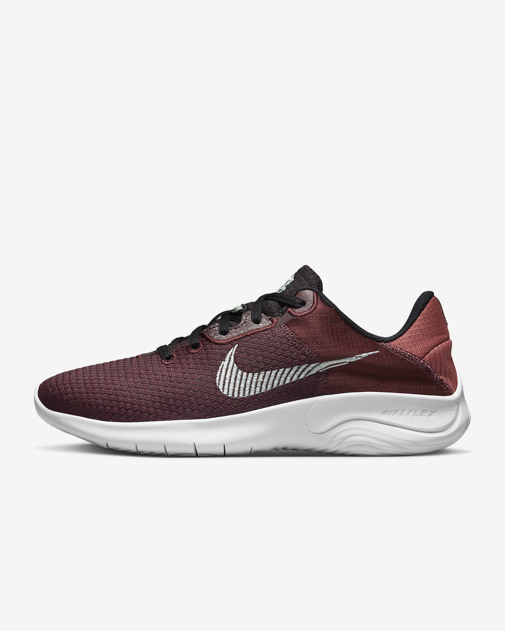 Nike Experience Run 11 Women's Road Running Shoes - Burgundy Crush/Canyon Rust/Black/Mint Foam