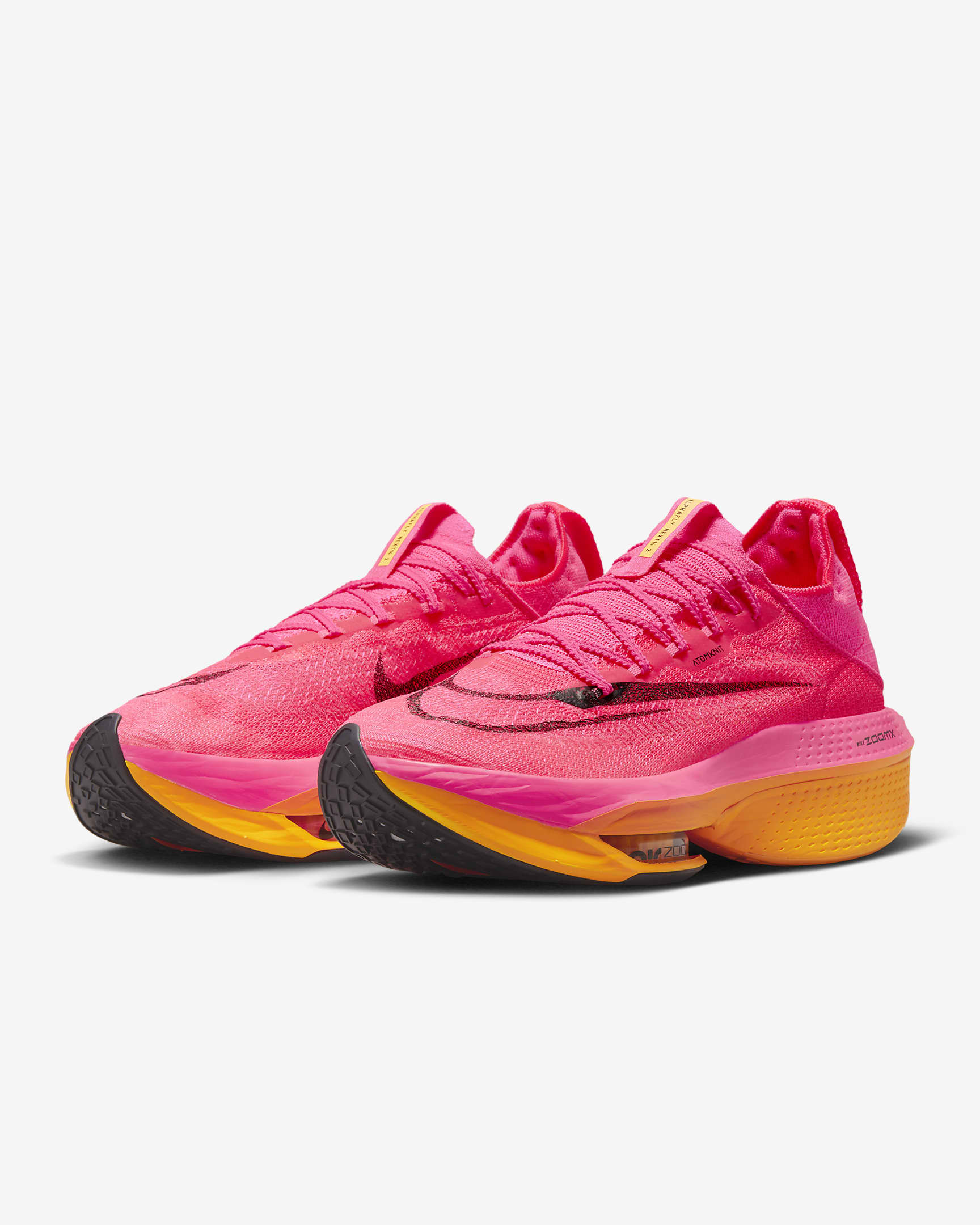 Nike Alphafly 2 Men's Road Racing Shoes - Hyper Pink/Laser Orange/White/Black