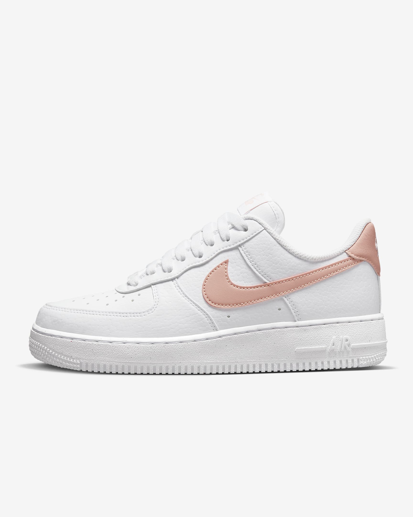 Nike Air Force 1 '07 Next Nature Women's Shoes - White/White/Arctic Orange