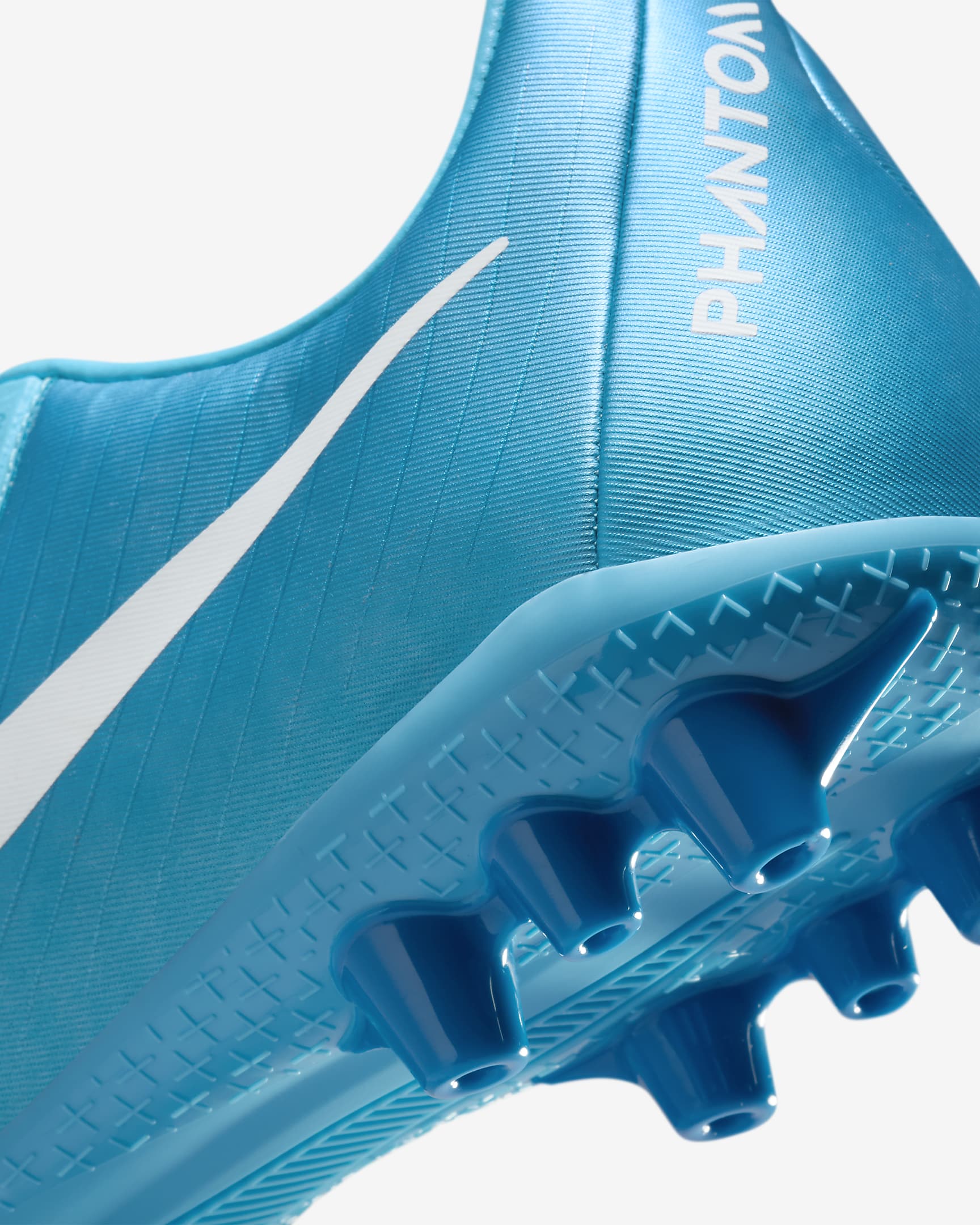 Nike Phantom GX 2 Academy Botas de fútbol de perfil bajo AG - Blue Fury/Blanco