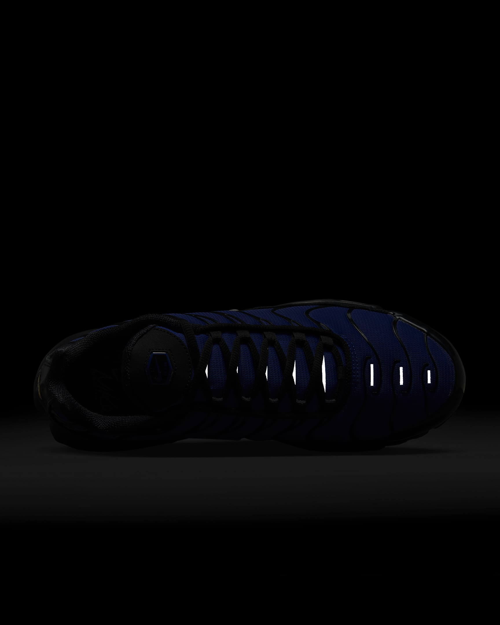 Nike Air Max Plus Premium Schuh (Herren) - Schwarz/Racer Blue/Obsidian/Phantom