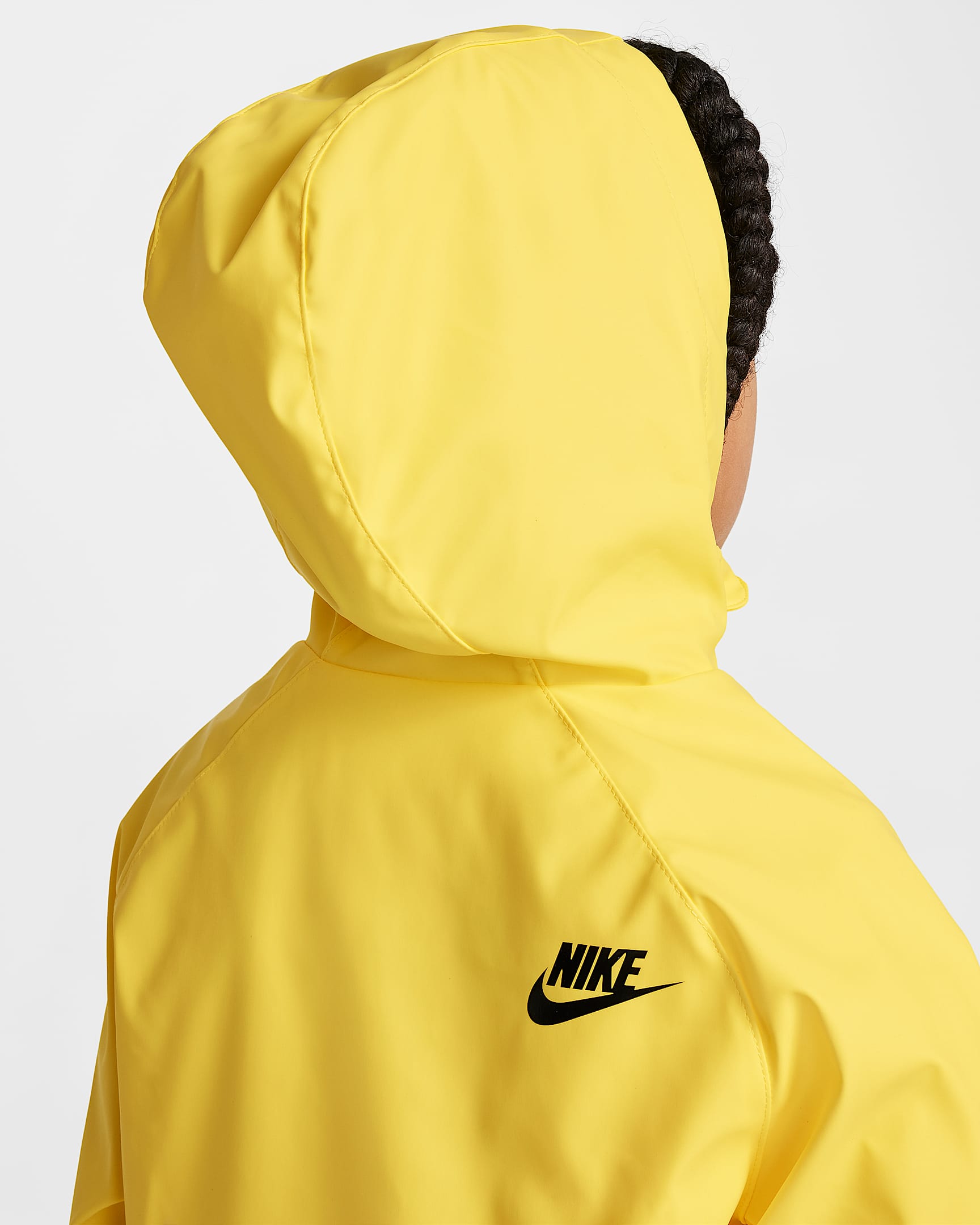 Chamarra impermeable para niños talla pequeña Nike - Amarillo opti