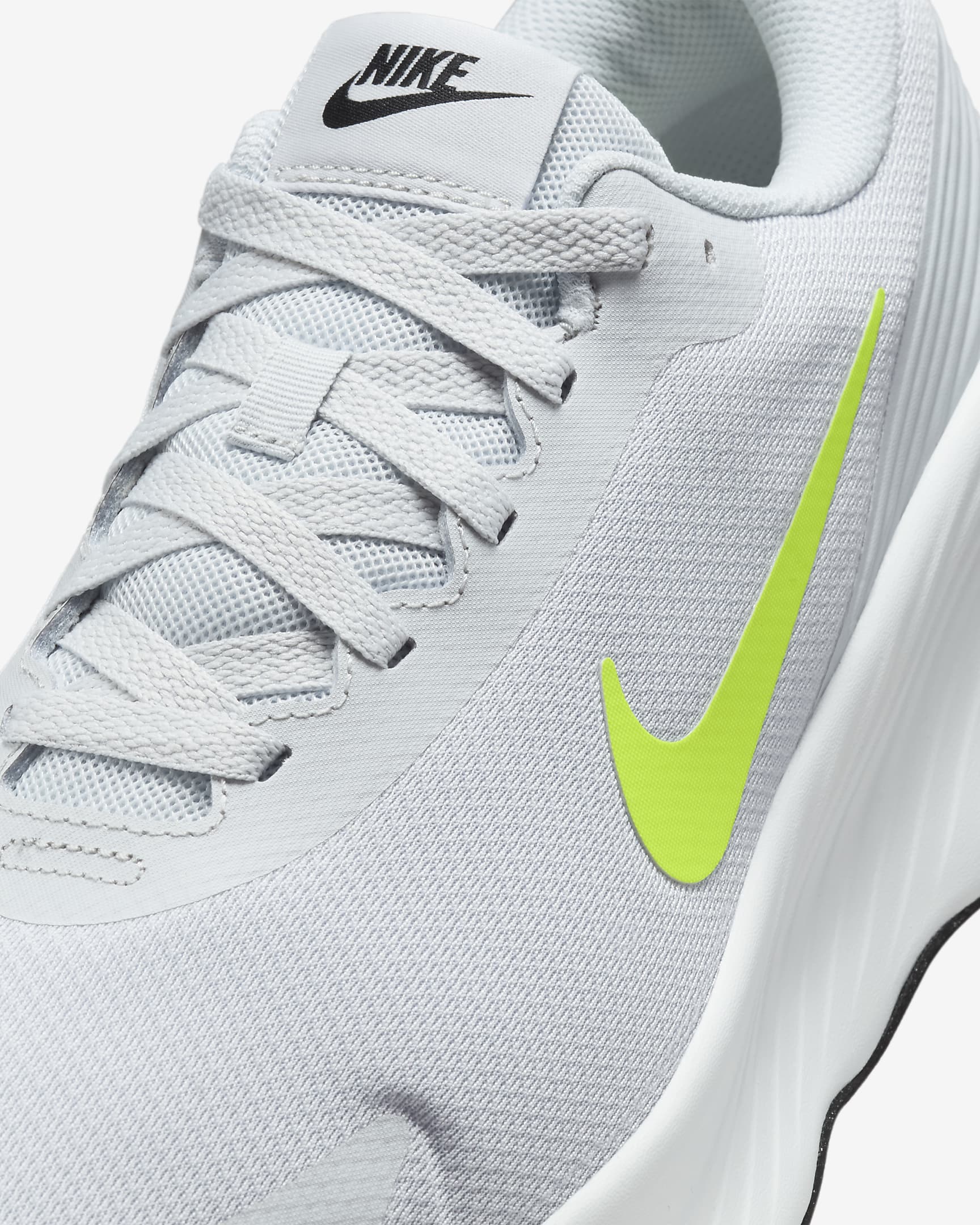 Nike Promina Men's Walking Shoes - Pure Platinum/Black/Volt