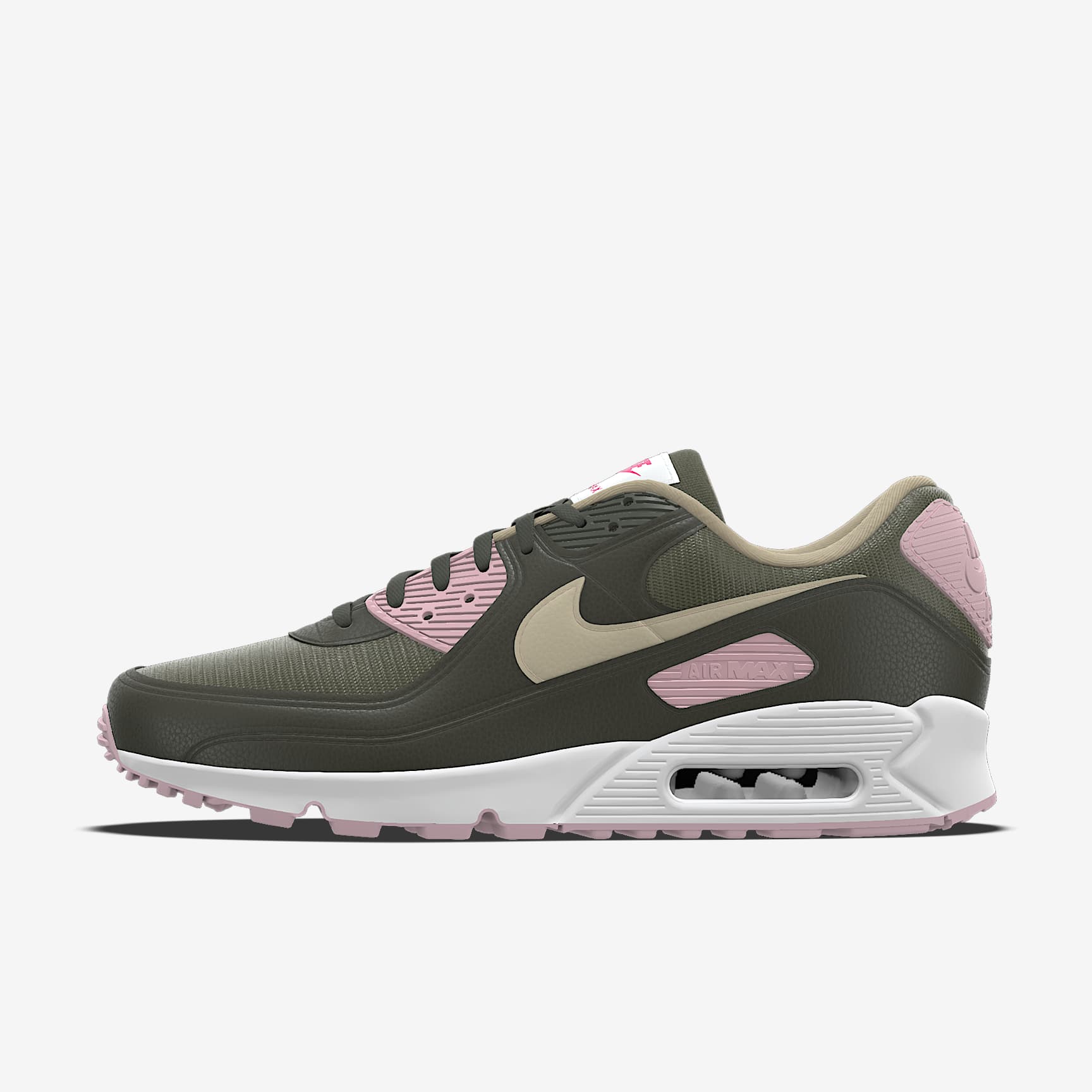 Nike Air Max 90 By You, Grön