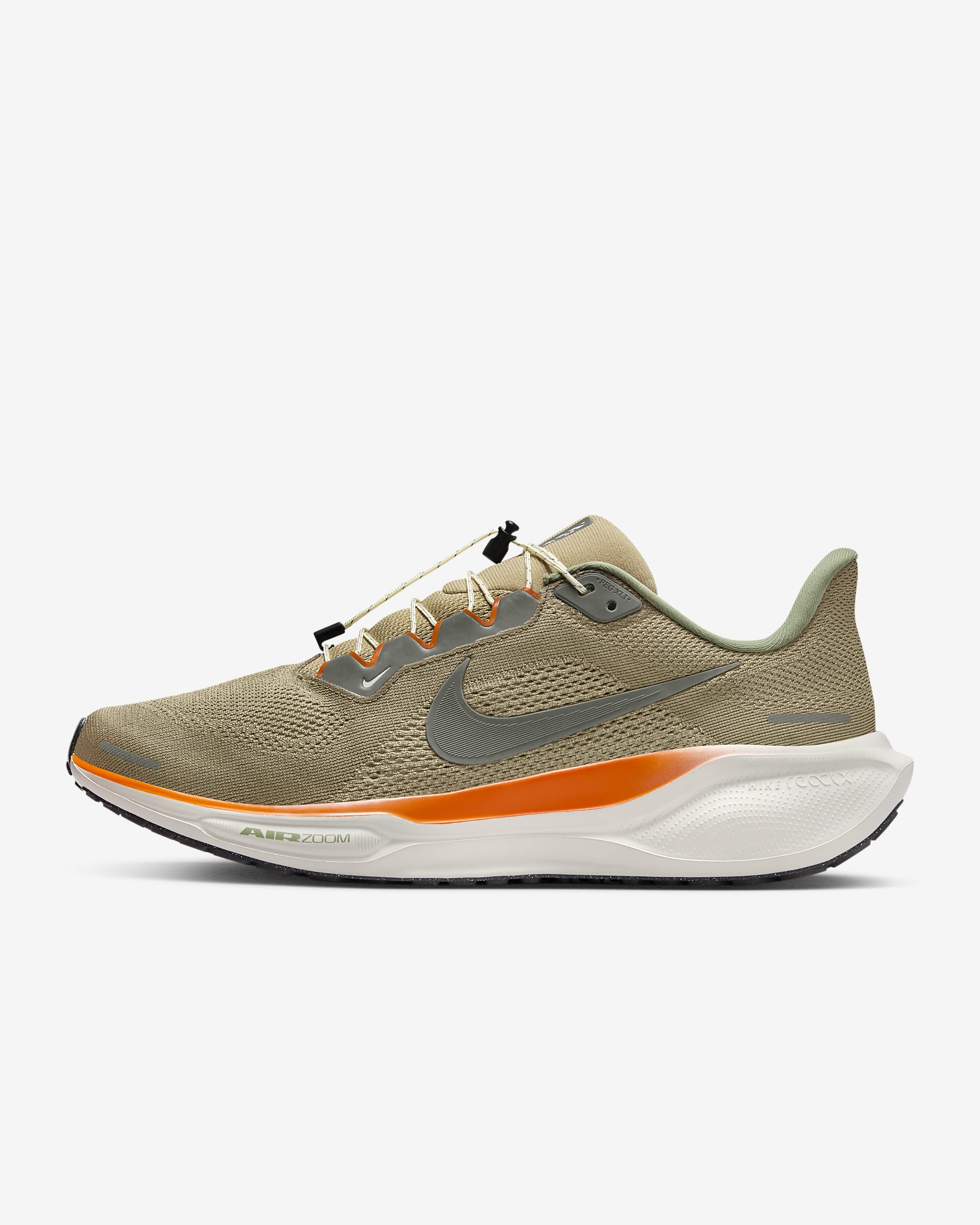 Tenis de correr en carretera para hombre Nike Pegasus 41 Premium - Oliva neutro/Beige paracaídas/Hueso claro/Caqui militar