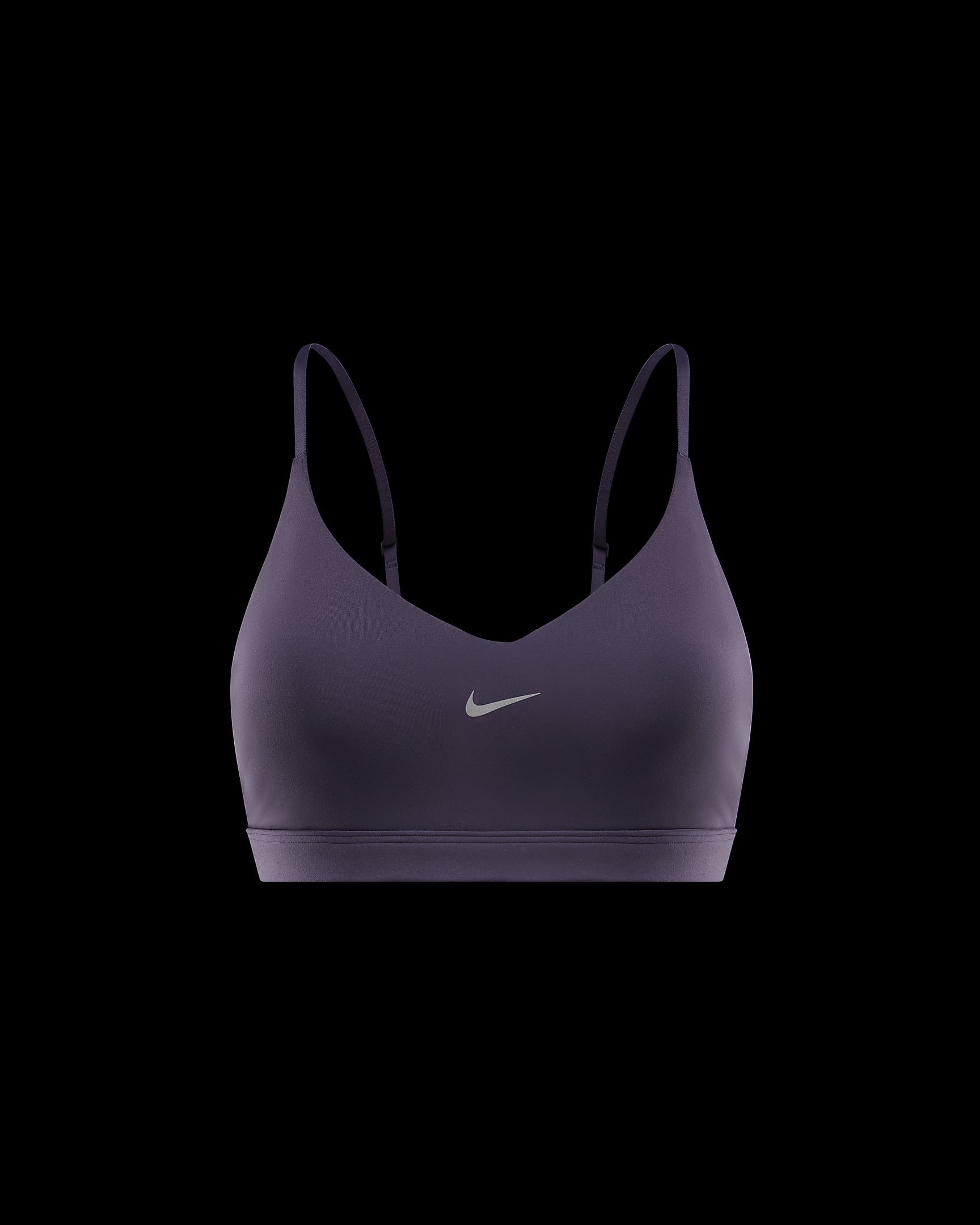 Nike Indy Light Support Sujetador deportivo regulable con acolchado - Mujer - Dark Raisin