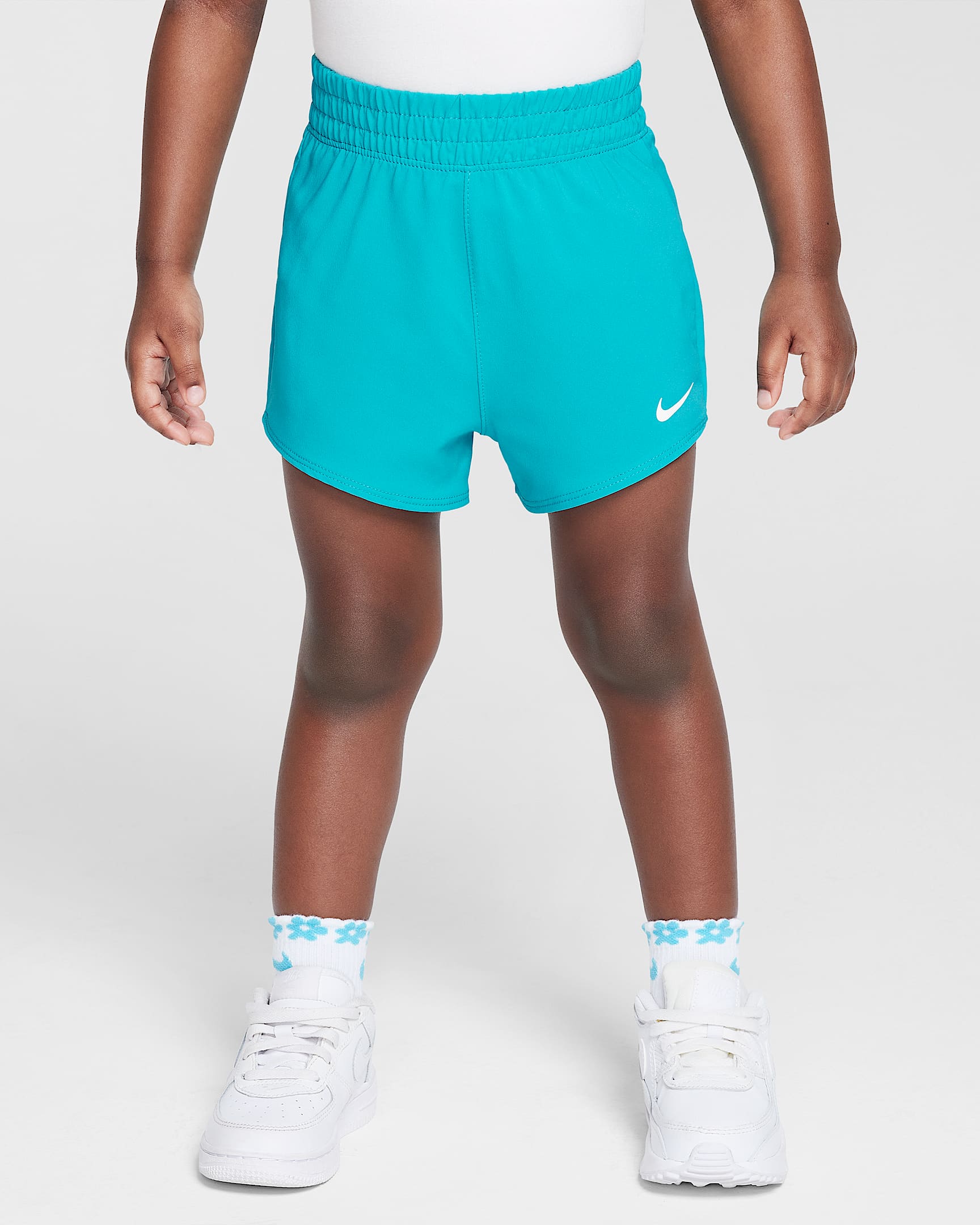 Shorts de tejido Woven infantil Nike Dri-FIT One - Cactus empolvado
