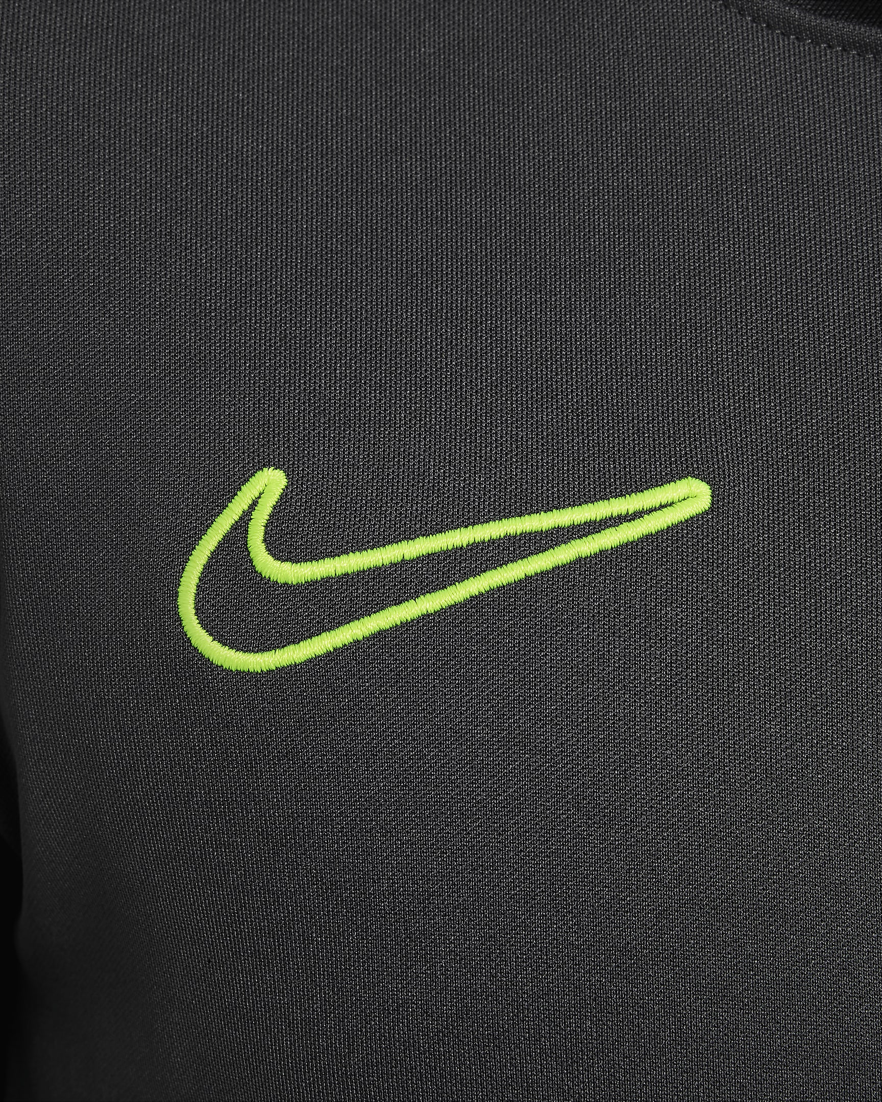 Haut d'entraînement de football Nike Dri-FIT Academy23 pour ado - Anthracite/Volt/Volt