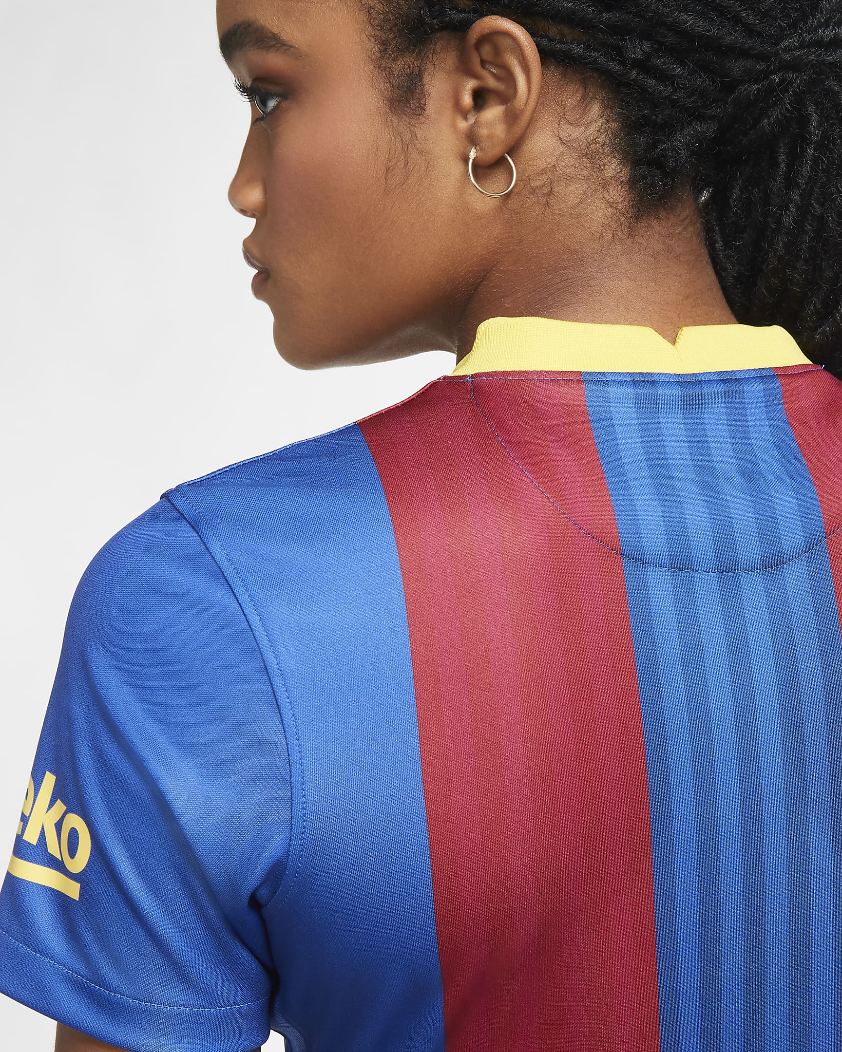 F.C. Barcelona 2020/21 Stadium Women's Football Shirt. Nike CH
