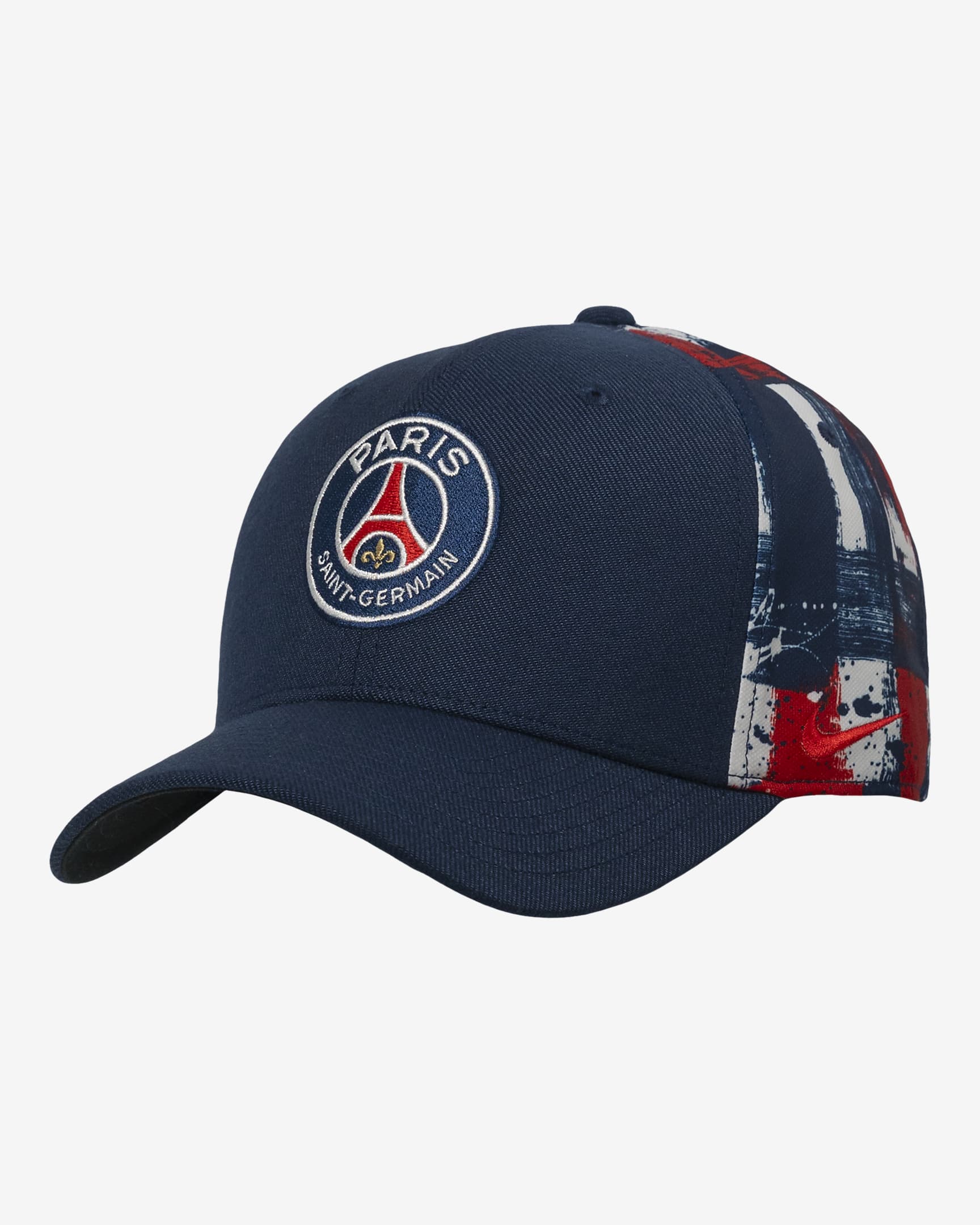 Paris Saint-Germain SwooshFlex Nike Soccer Trucker Cap - Navy