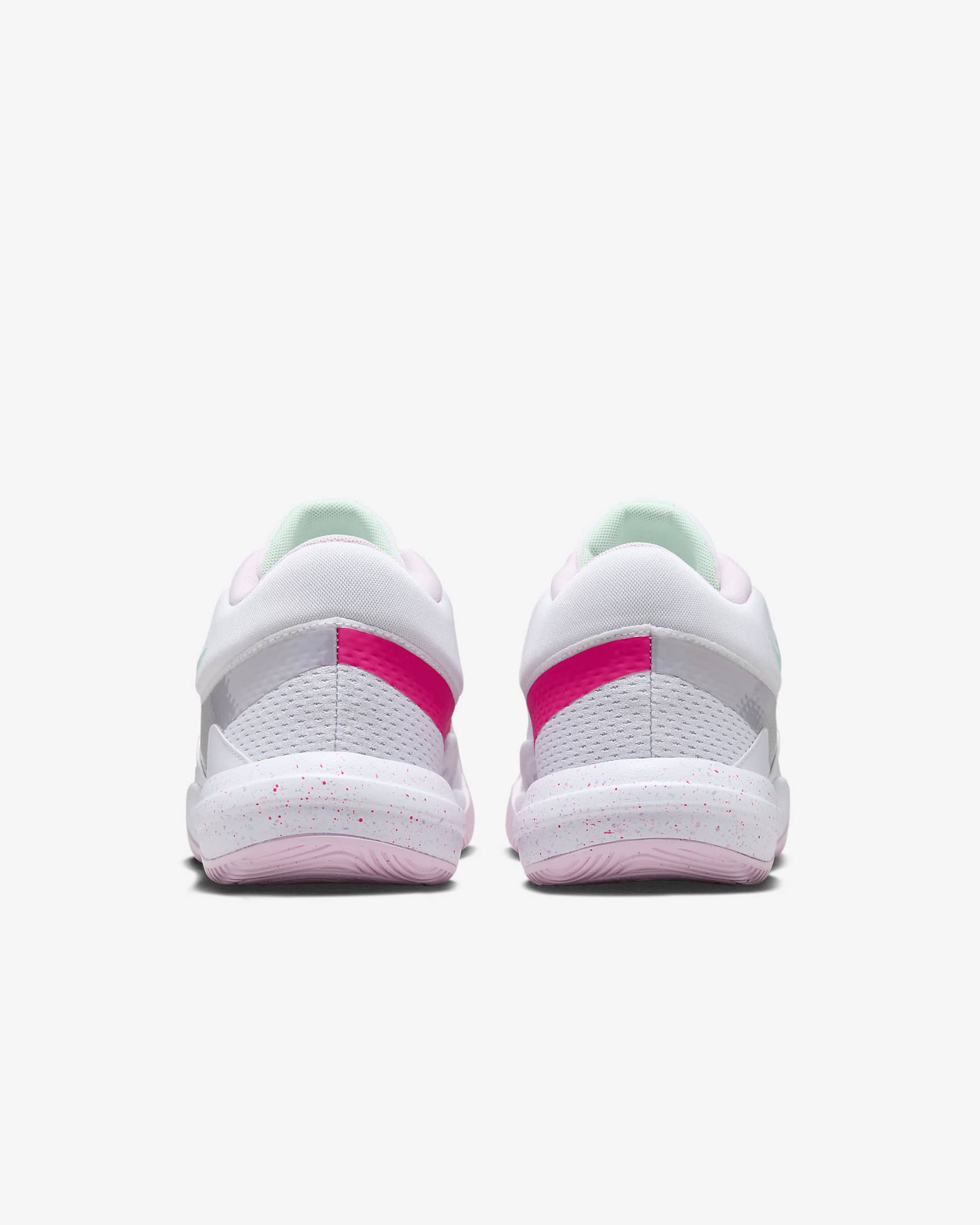 Nike Hyperquick SE Volleyball Shoes - White/Violet Mist/Mint Foam/Pink Foam