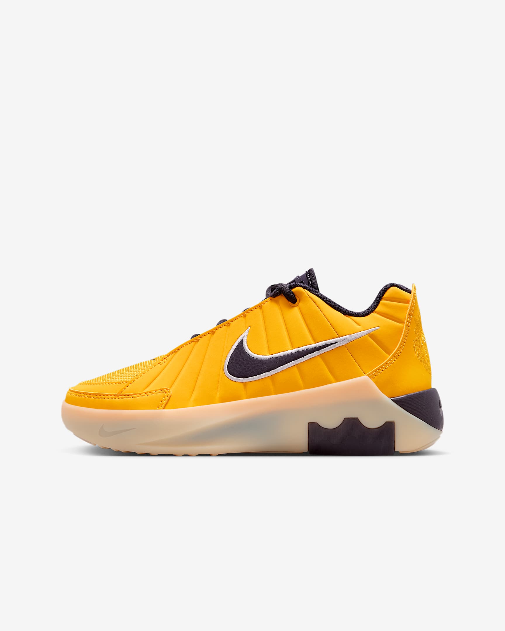 LeBron Witness 9 Big Kids' Basketball Shoes - Amarillo/Soft Yellow/Lilac/Cave Purple