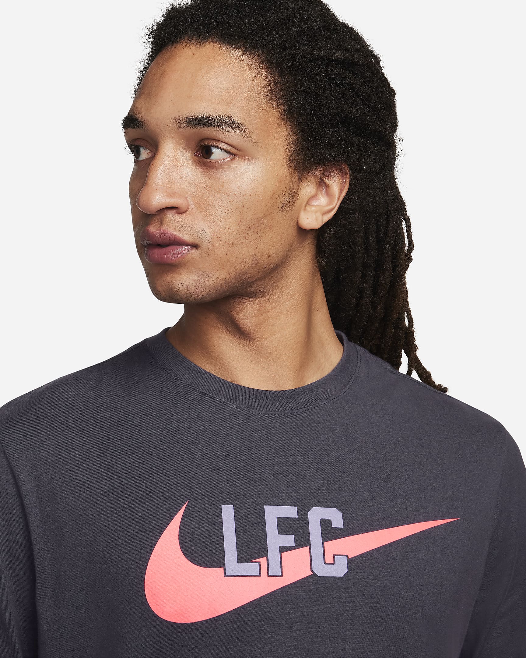 Liverpool F.C. Swoosh Men's Nike TShirt. Nike ID
