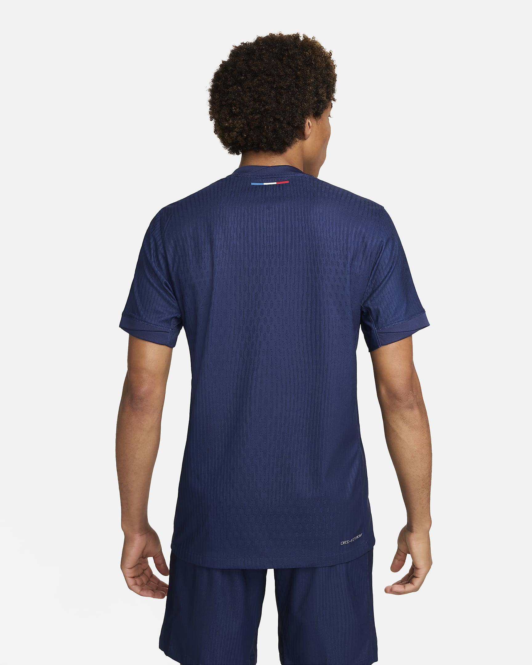 Męska koszulka piłkarska Nike Dri-FIT ADV Paris Saint-Germain Match 2024/25 (wersja domowa) - Midnight Navy/Midnight Navy/Biel