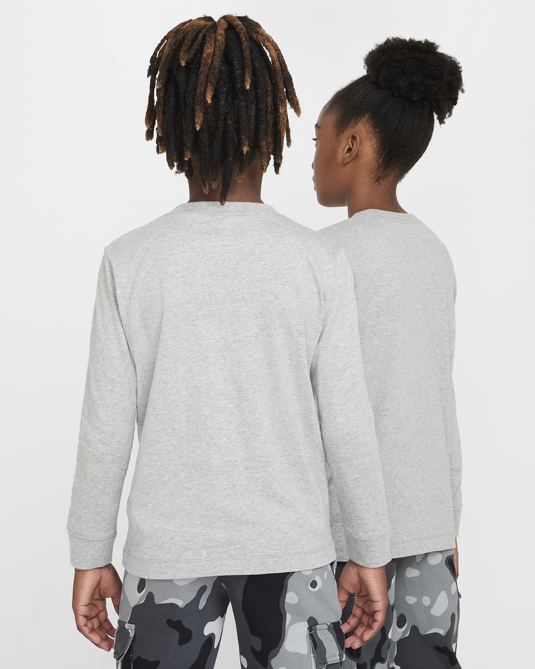 Nike Sportswear Longsleeve für ältere Kinder - Dark Grey Heather