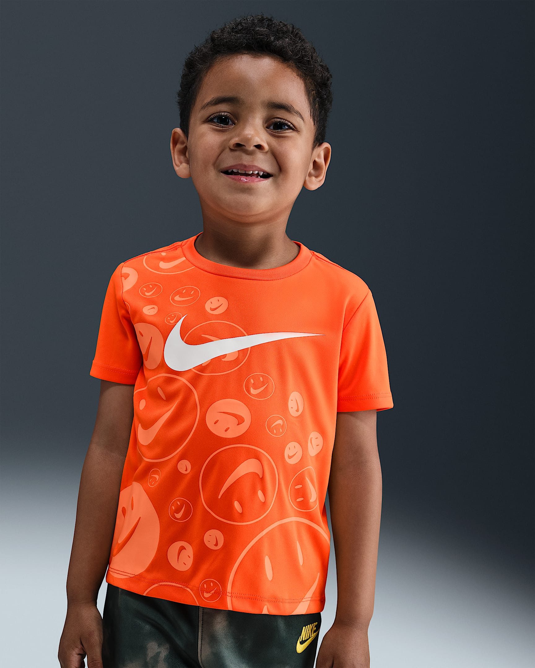 Nike Dri-FIT Toddler Icon T-Shirt - Safety Orange