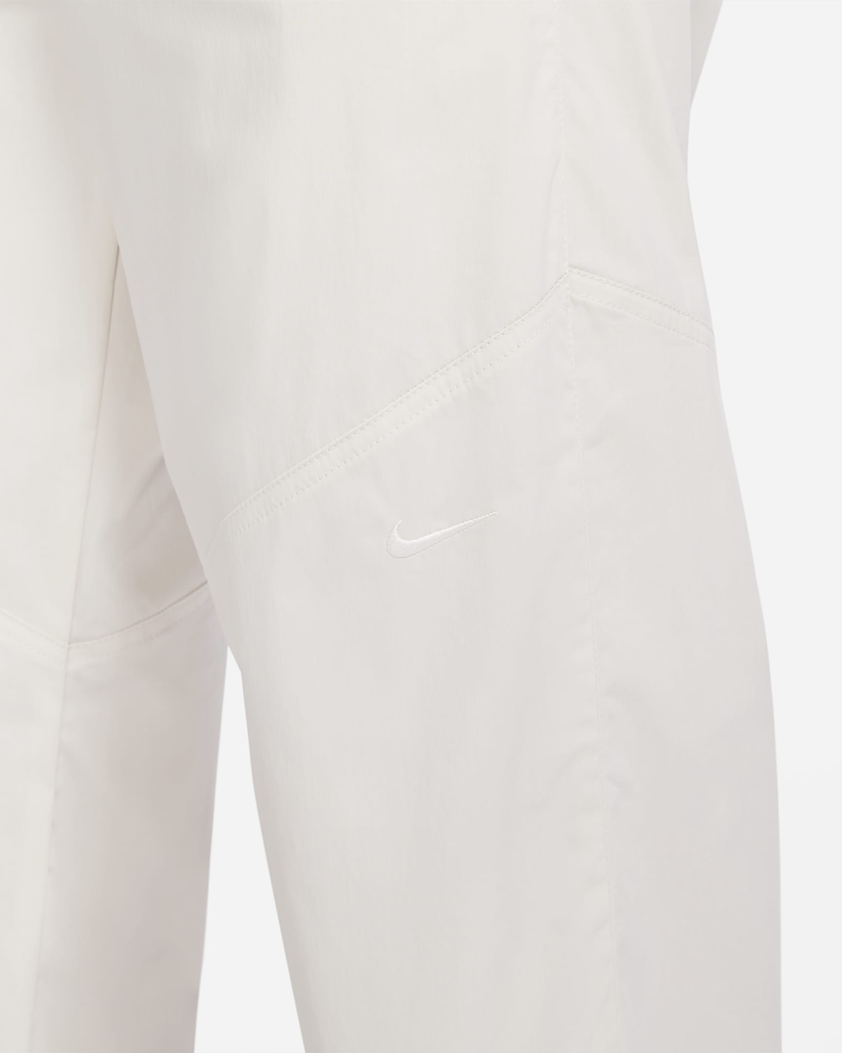 Nike Sportswear Essential Women's Woven High-Waisted Trousers - Light Orewood Brown/Sail