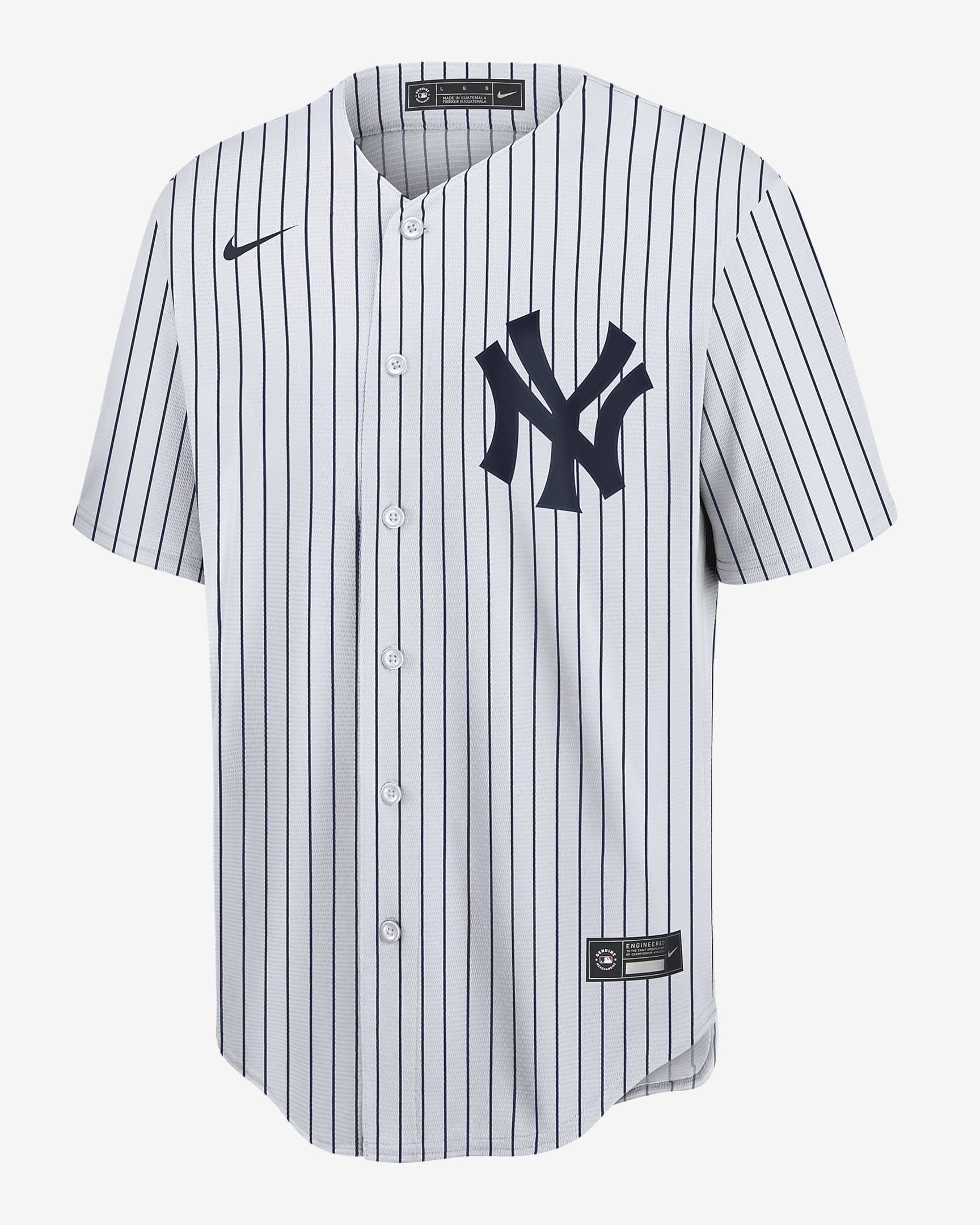 Jersey de béisbol Replica para hombre MLB New York Yankees (Aaron Judge) - Blanco