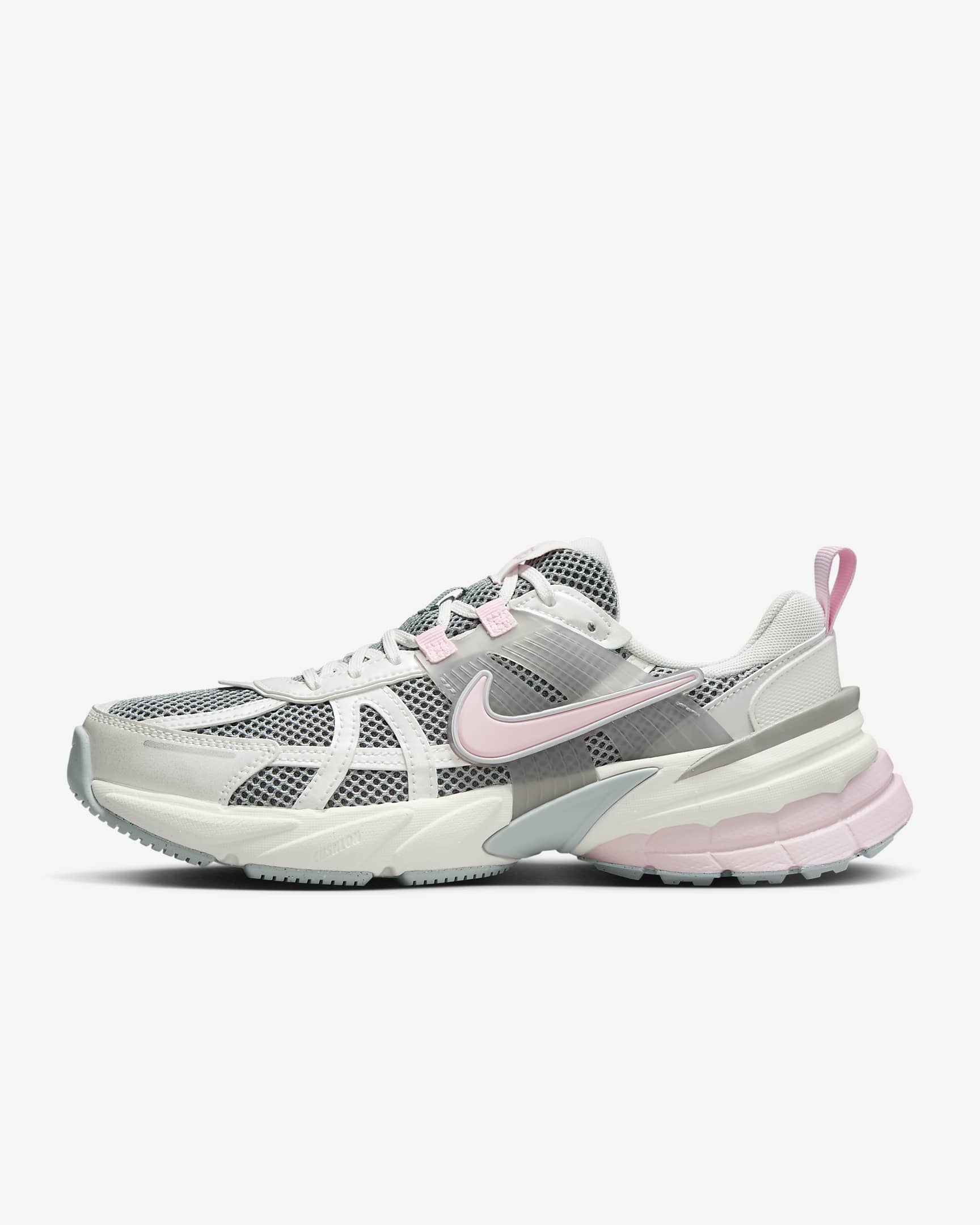 Buty Nike V2K Run - Light Pumice/Photon Dust/Metallic Summit White/Pink Foam