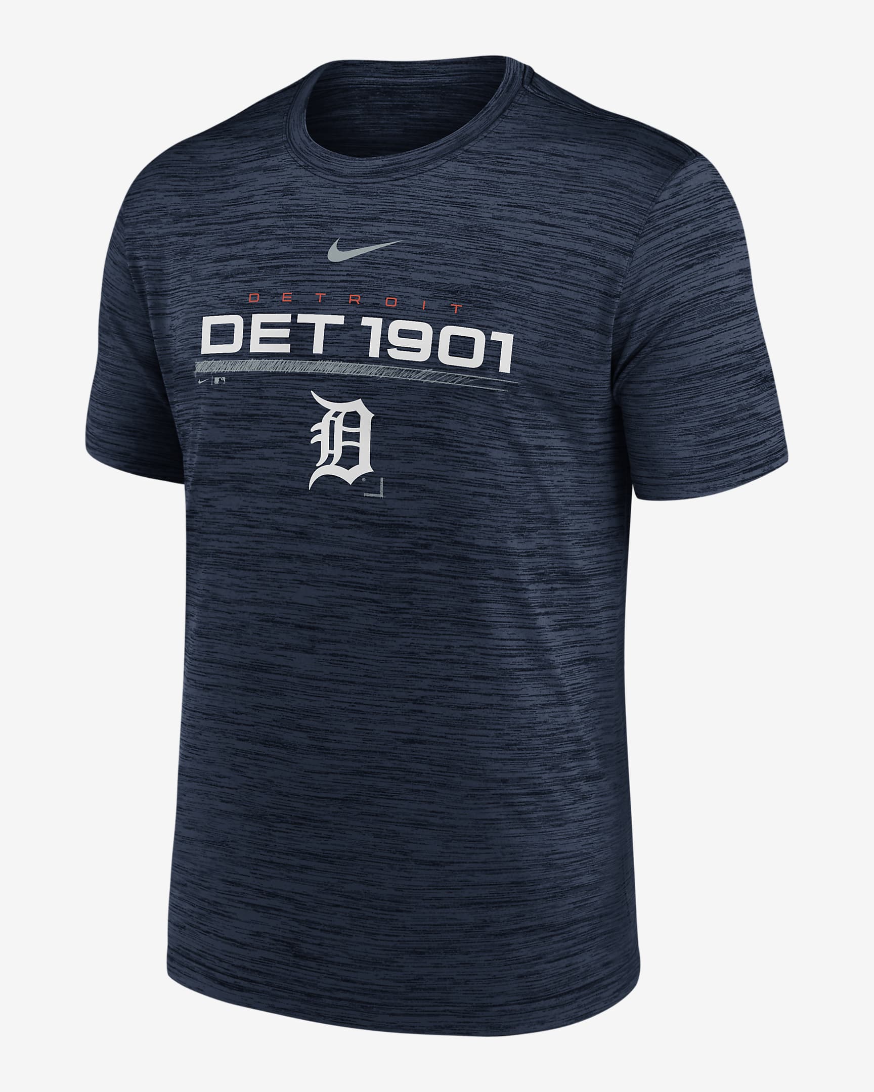 Blue Nike MLB Detroit Tigers T-Shirt