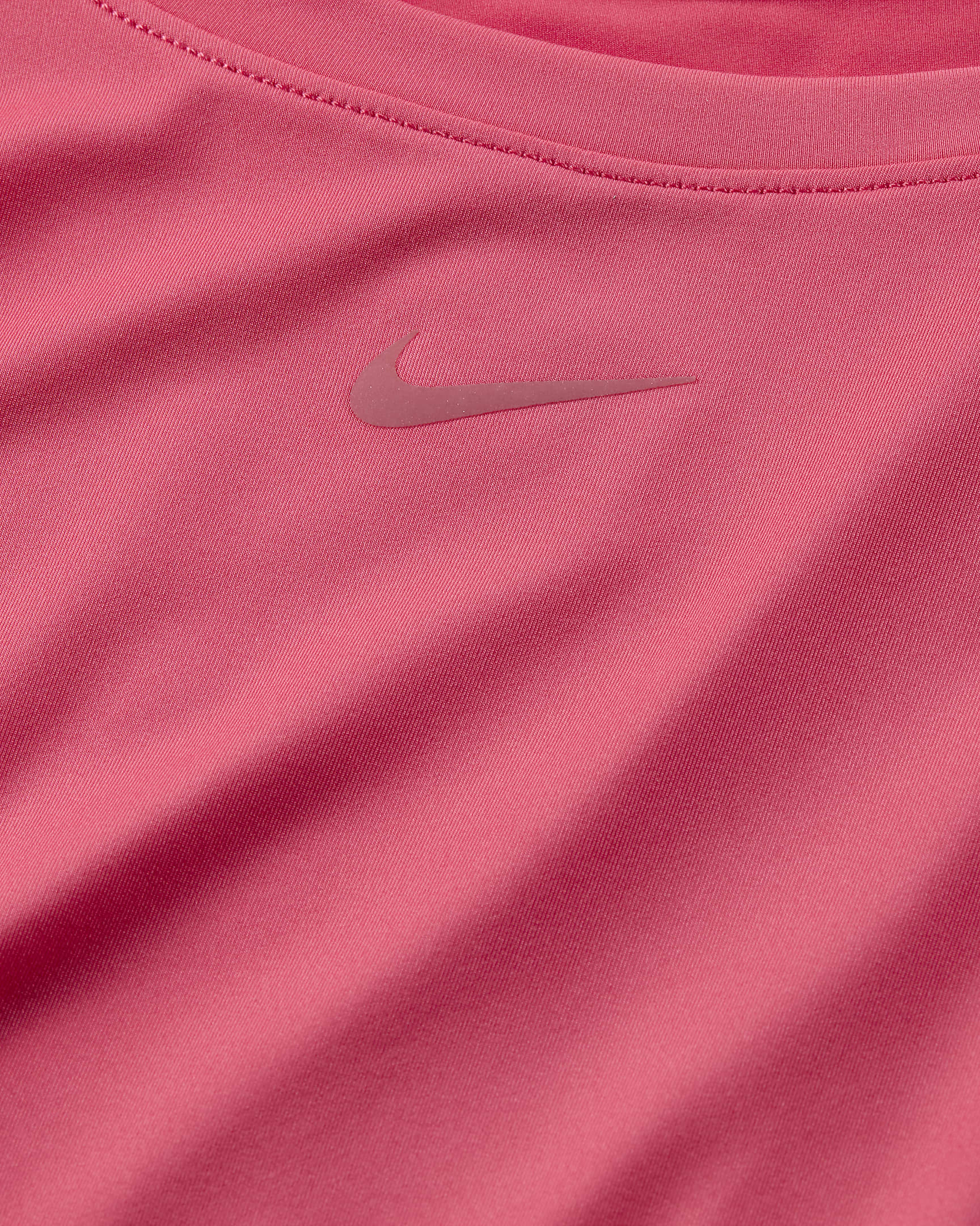 Nike One Classic Women's Dri-FIT Short-Sleeve Top - Aster Pink/Black