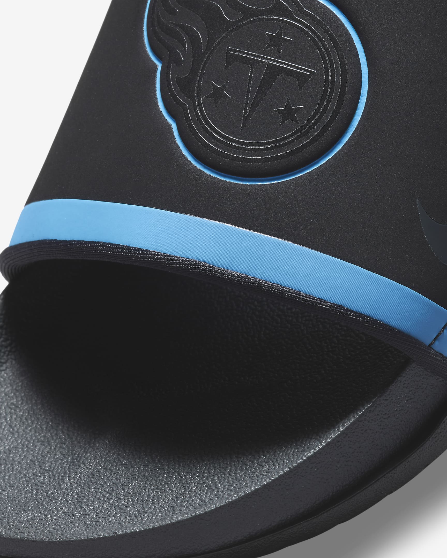 Nike Offcourt (NFL Tennessee Titans) Slide - Black/Coast/College Navy/Anthracite