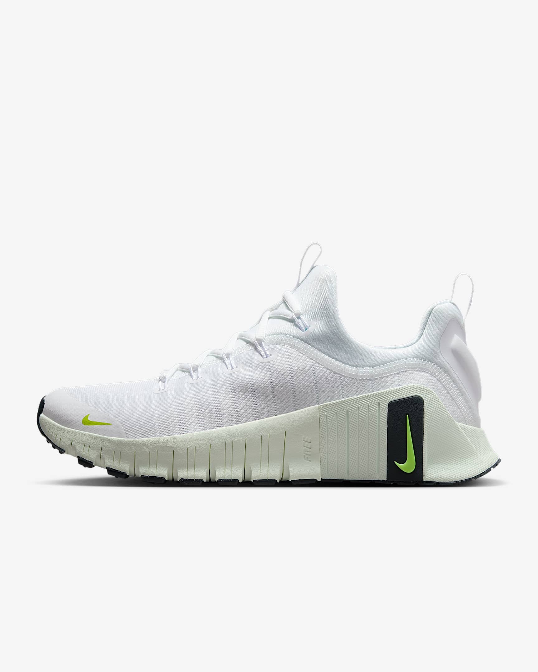 Nike Free Metcon 6 Workout-Schuh (Damen) - Weiß/Barely Green/Cyber