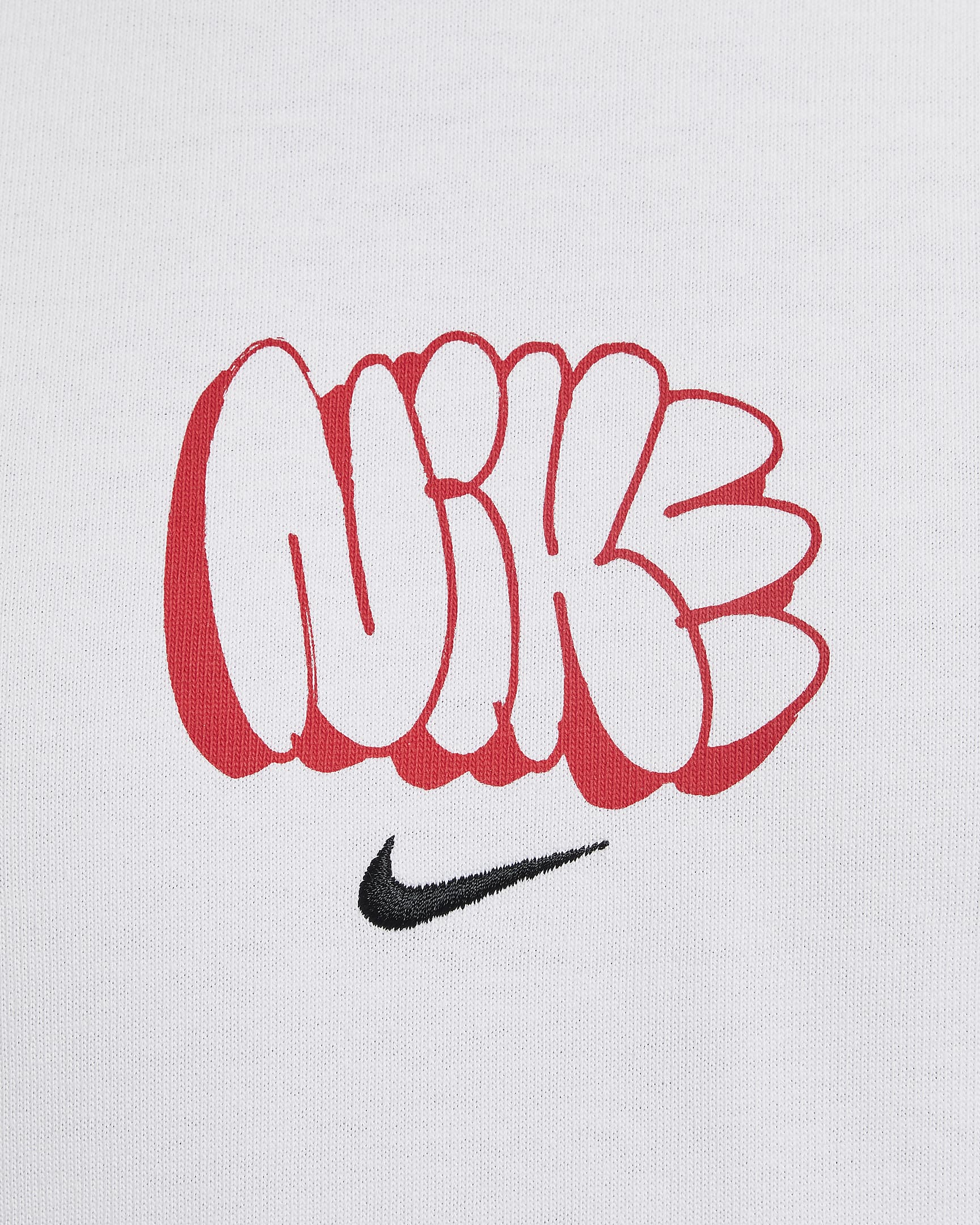 Nike Solo Swoosh Men's T-Shirt - White/Black