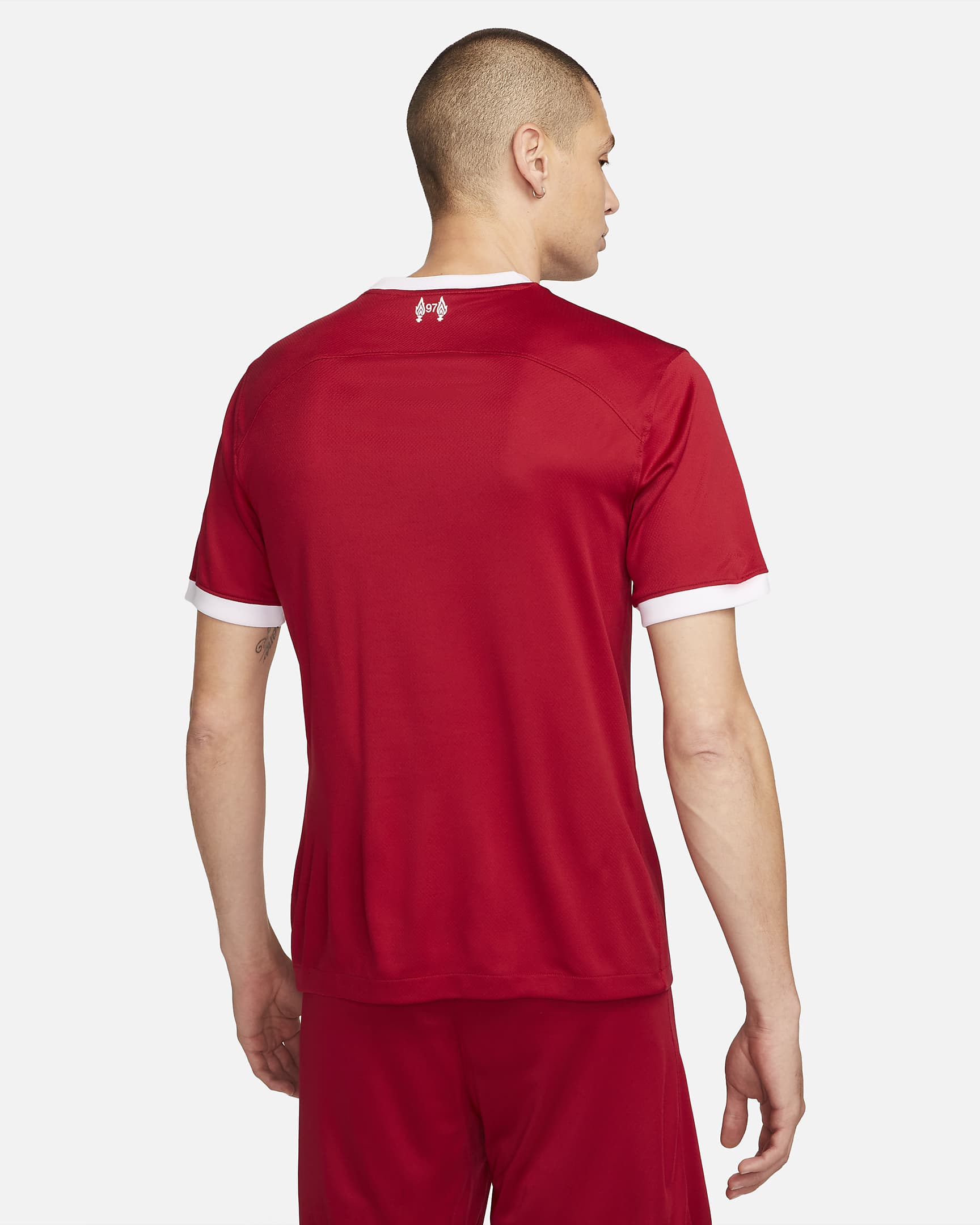 Liverpool F.C. 2023/24 Stadium Home Men's Nike DriFIT Football Shirt. Nike SE Liverpool F.C. 2023/24 Stadium Home Men's Nike DriFIT Football Shirt. Nike SE