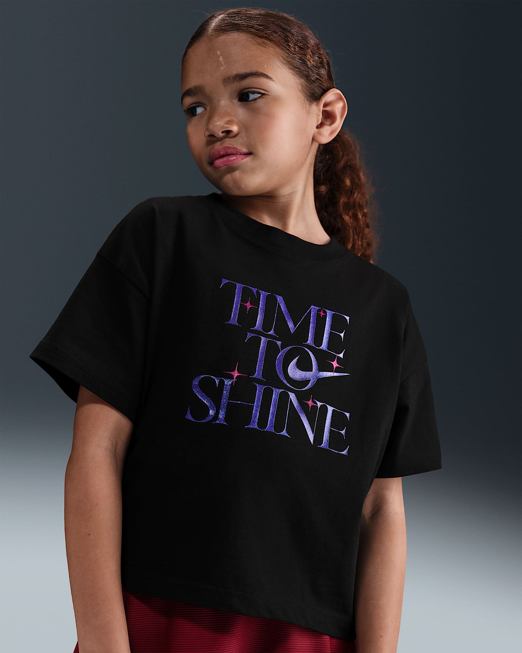 T-shirt Nike Sportswear – Ragazza - Nero
