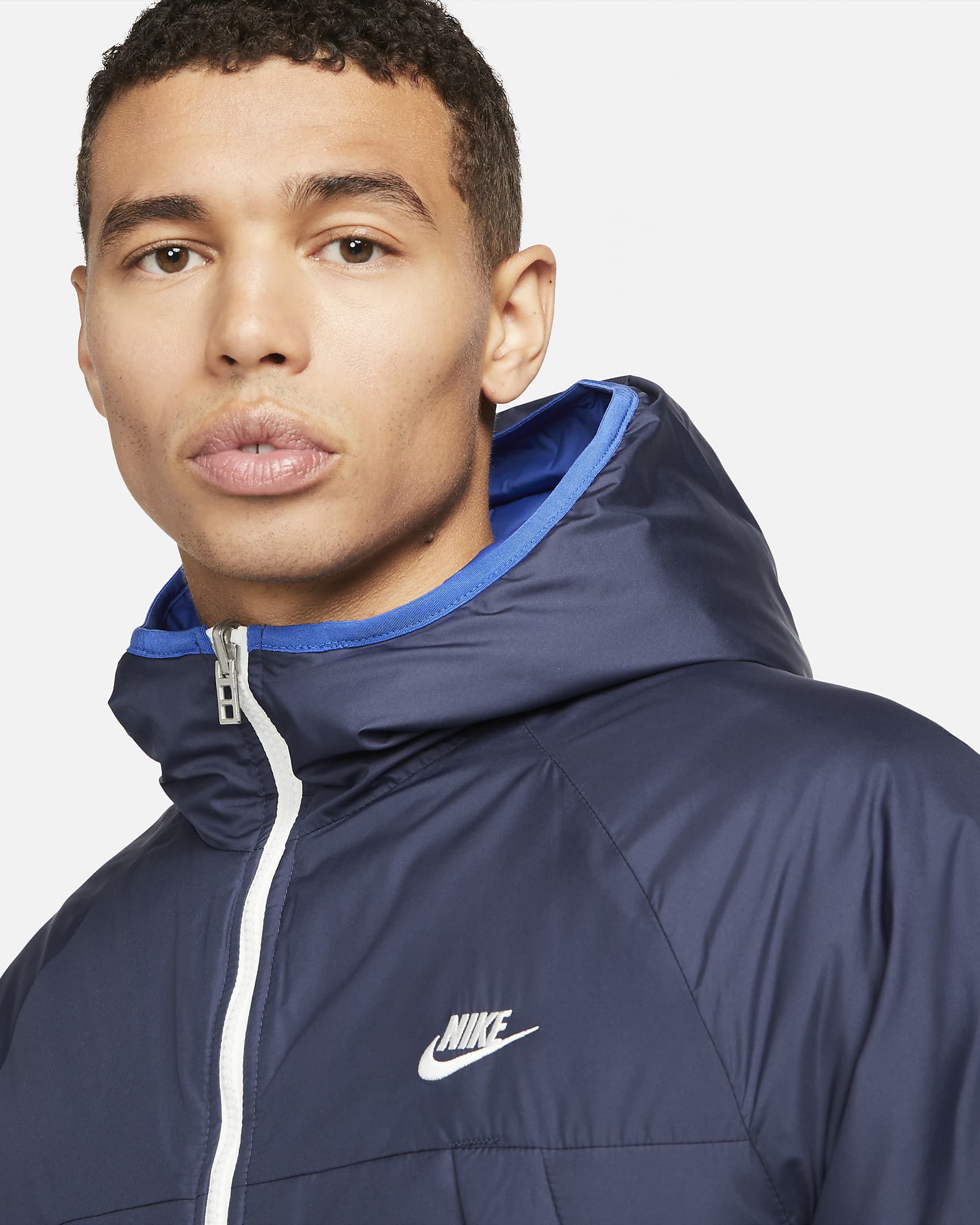 Nike Sportswear Therma-FIT Legacy Men's Reversible Hooded Jacket. Nike.com