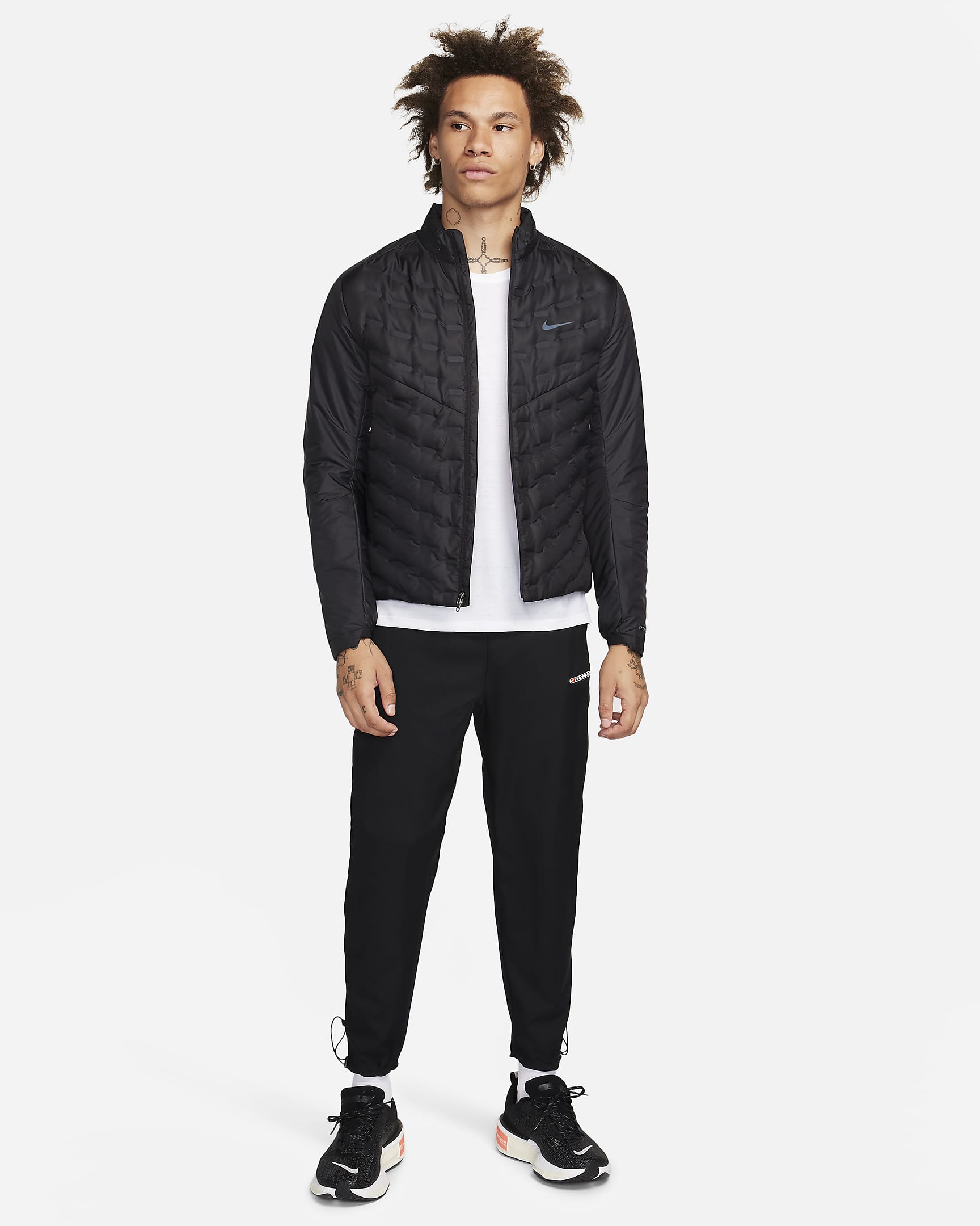 Nike ThermaFIT ADV AeroLoft Men's Repel Down Running Jacket. Nike AT