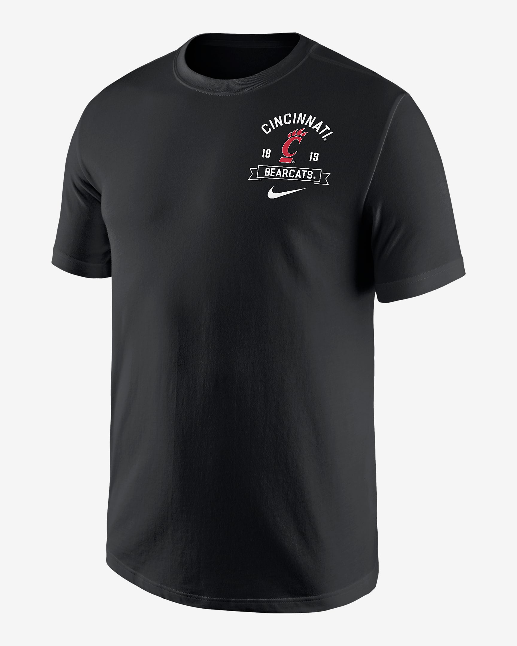 Playera universitaria Nike Max90 para hombre Cincinnati - Negro