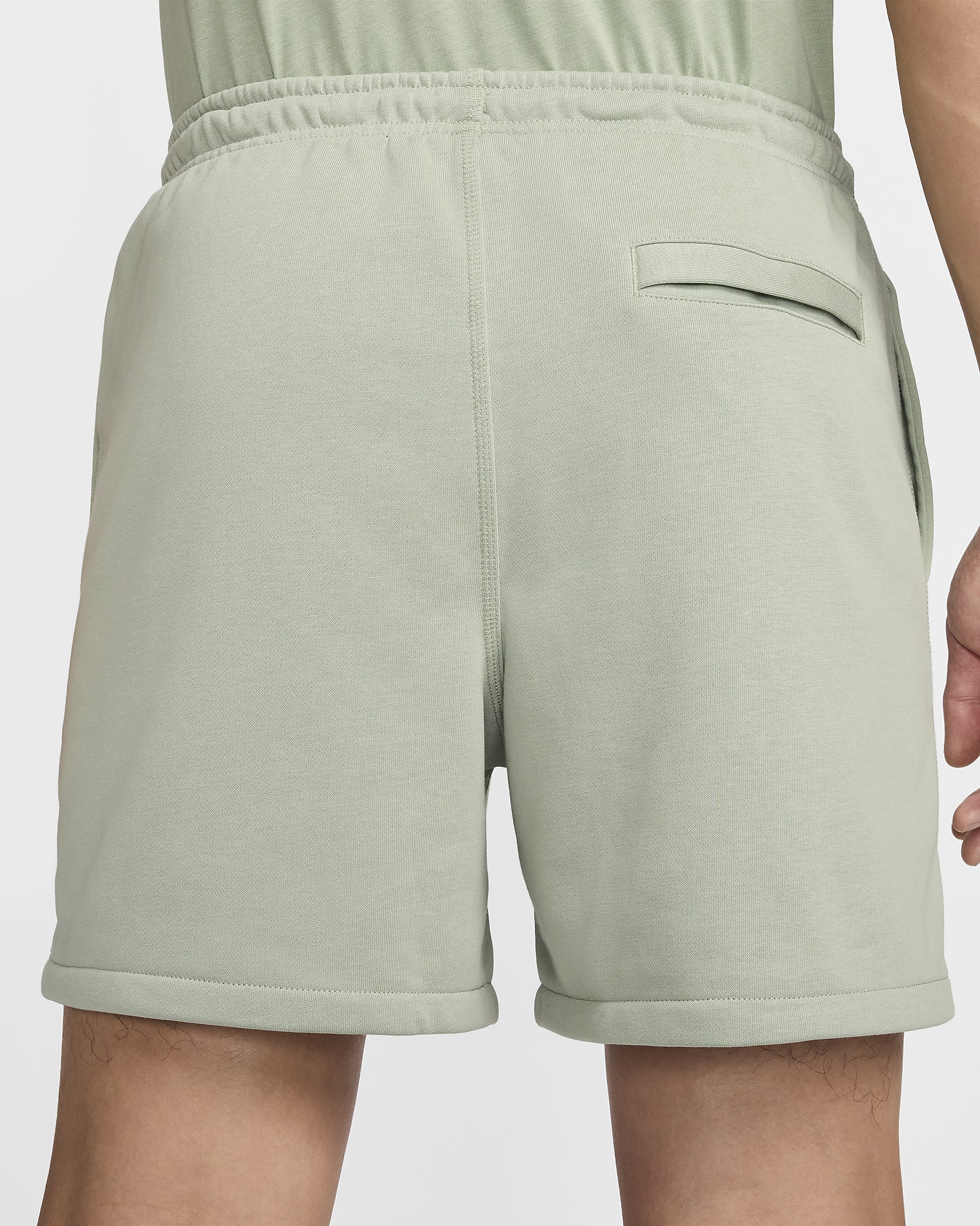 Nike Club Men's French Terry Flow Shorts - Jade Horizon/Jade Horizon/White