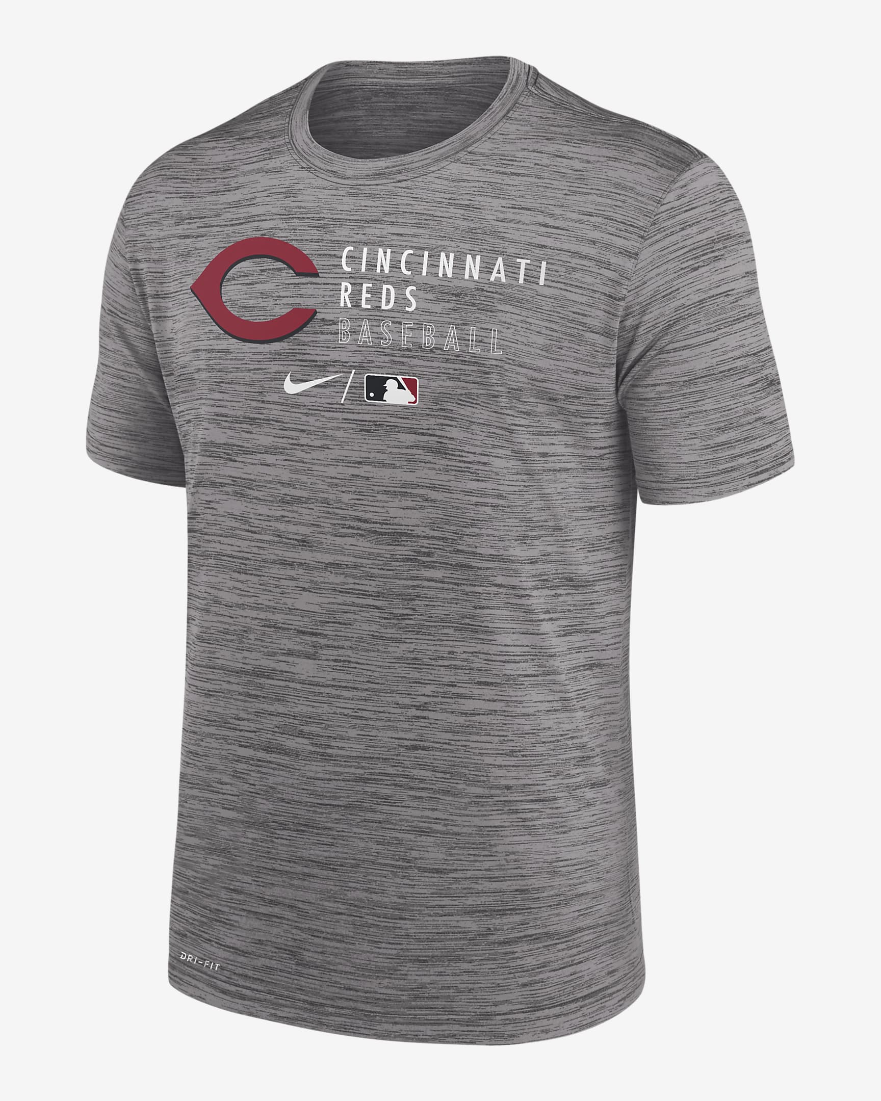 Nike Dri-FIT Velocity Practice (MLB Cincinnati Reds) Men's T-Shirt ...