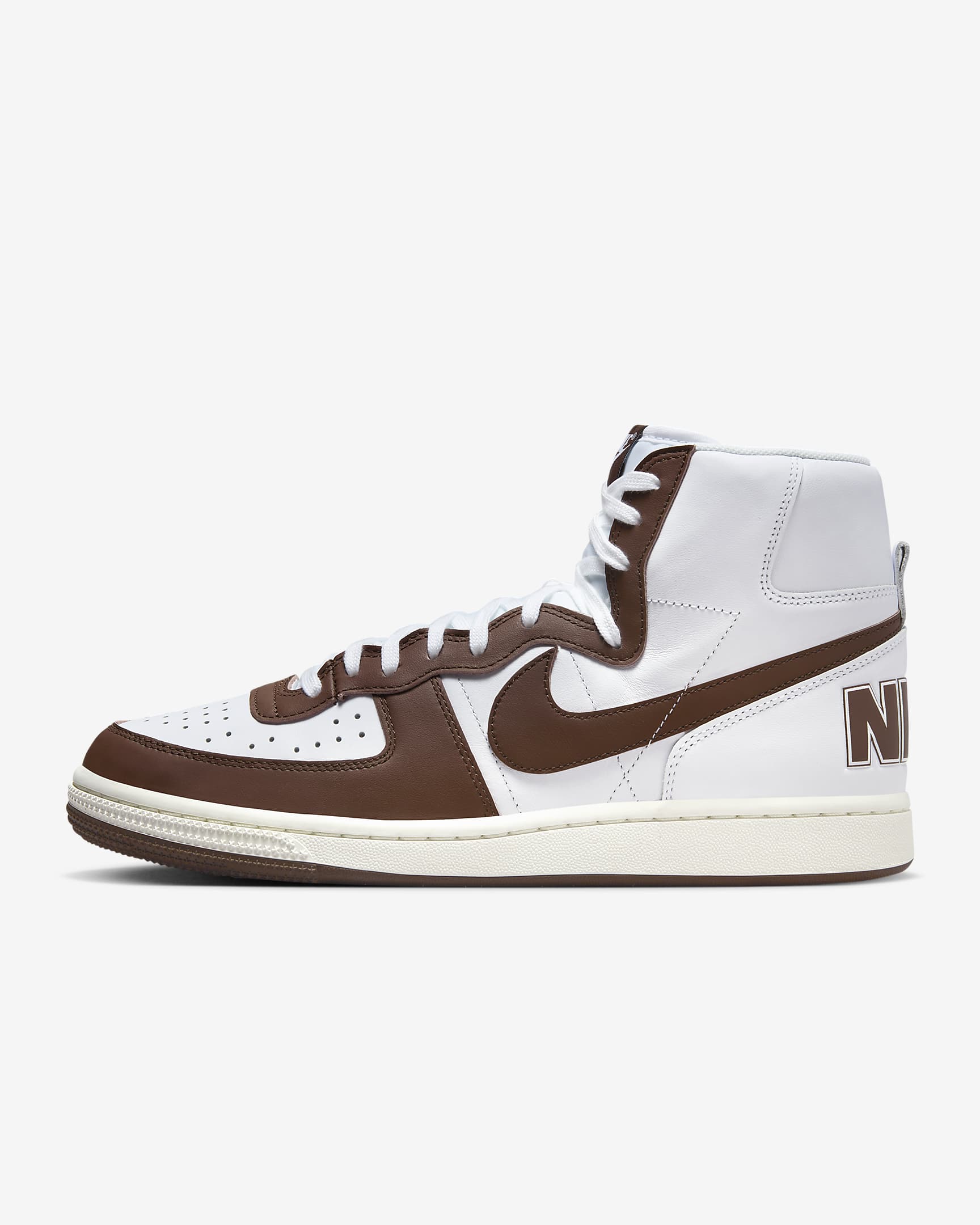 Nike Terminator High Men's Shoes - White/Sail/Cacao Wow