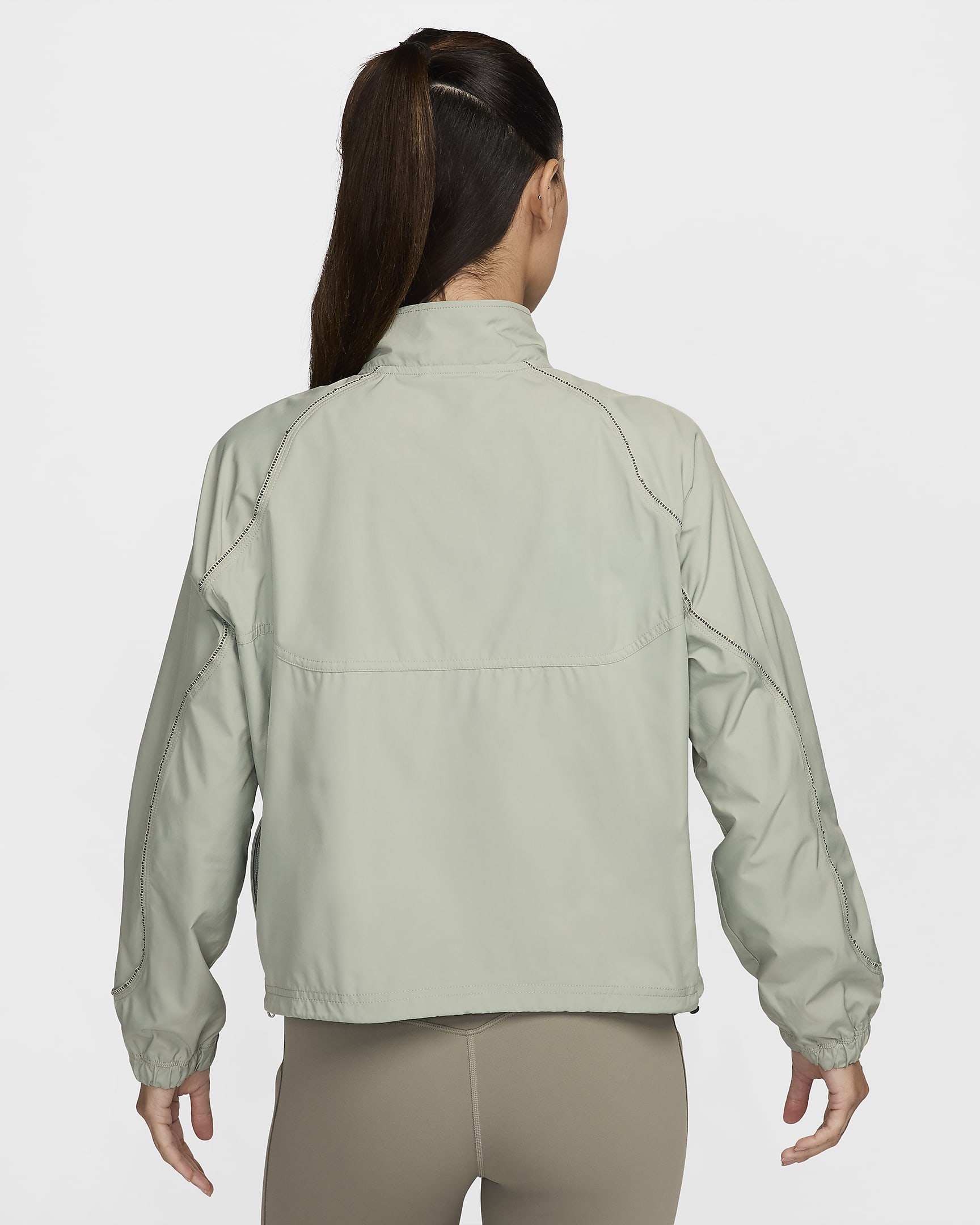 Nike Women's Running Jacket - Jade Horizon/Pale Ivory/Cyber/Cement Grey