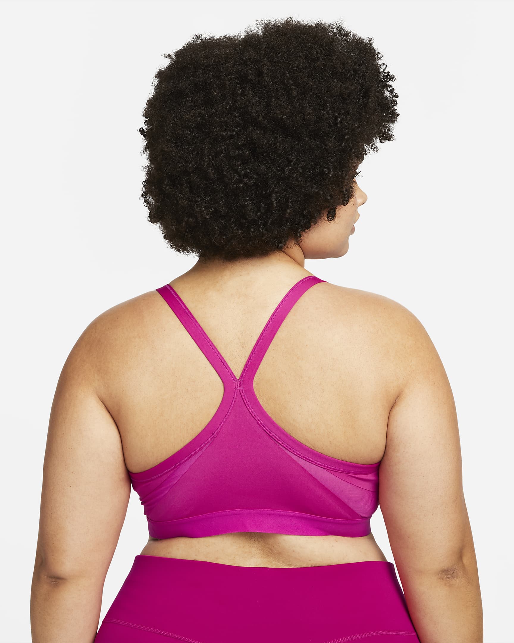 Nike Indy Women's Light-Support Padded U-Neck Sports Bra (Plus Size). Nike.com